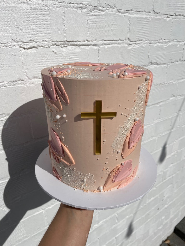 Baptism Cake - From $77