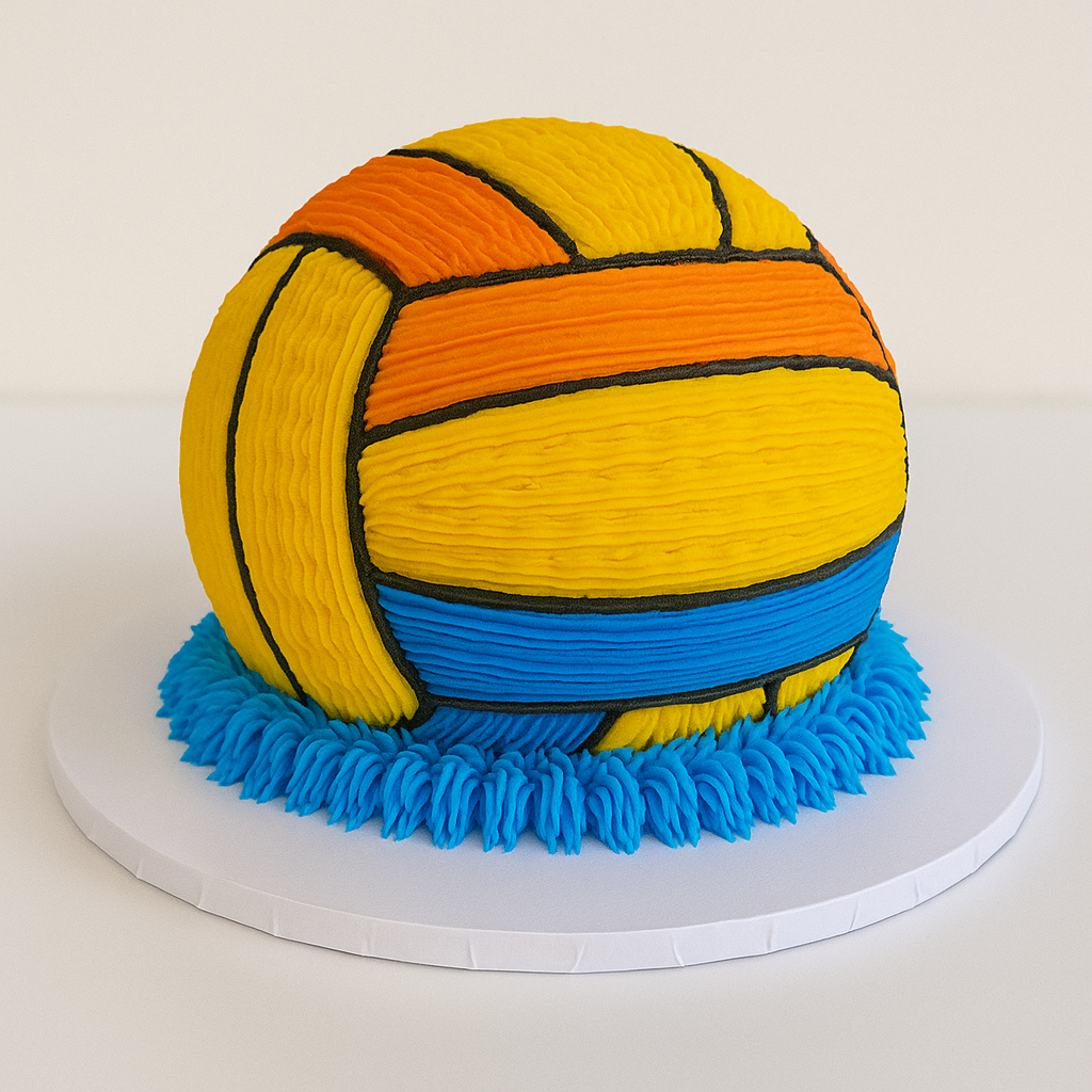 Waterpolo Ball Cake - From $200