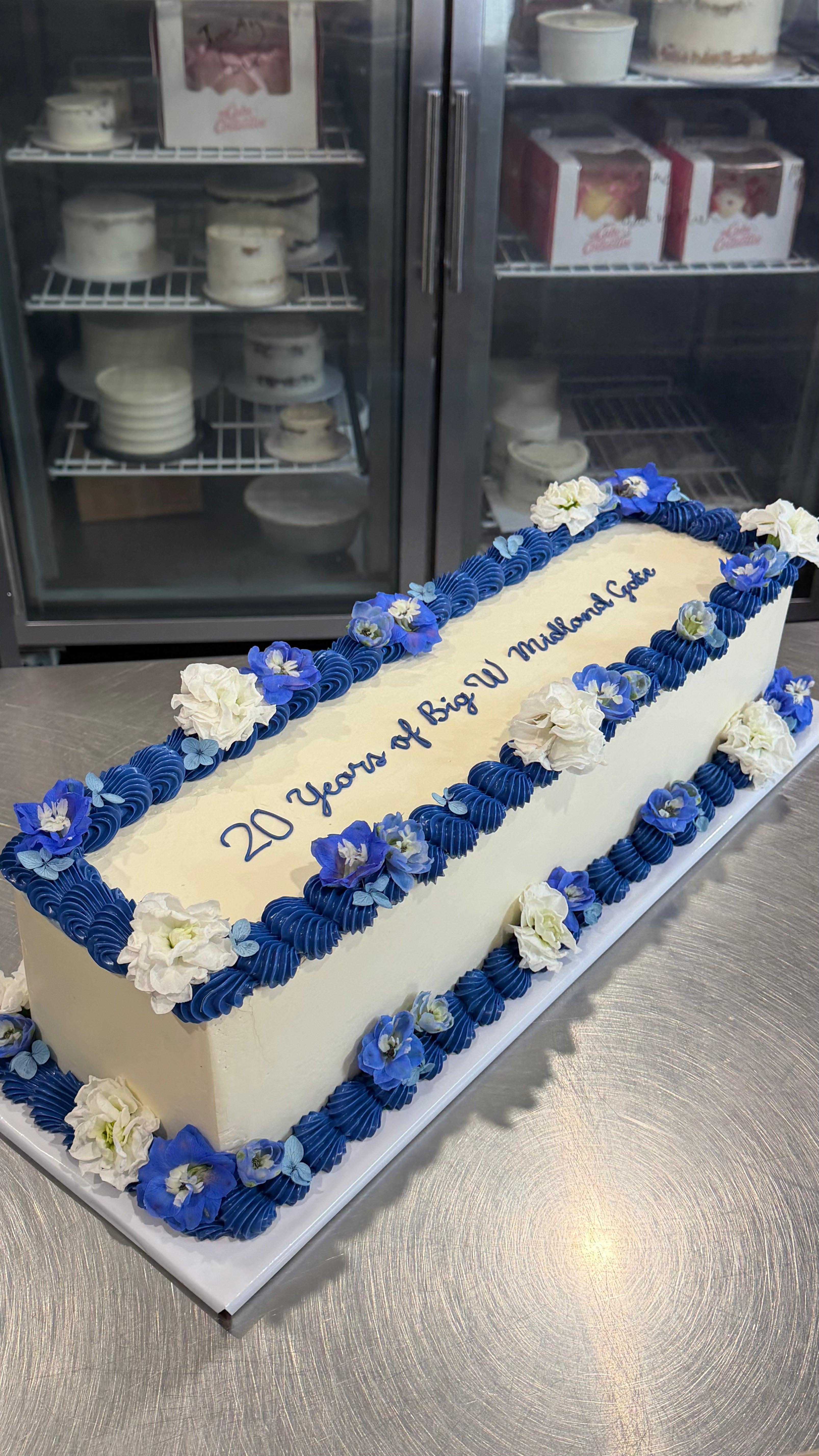Long Rectangle Cake - From $480
