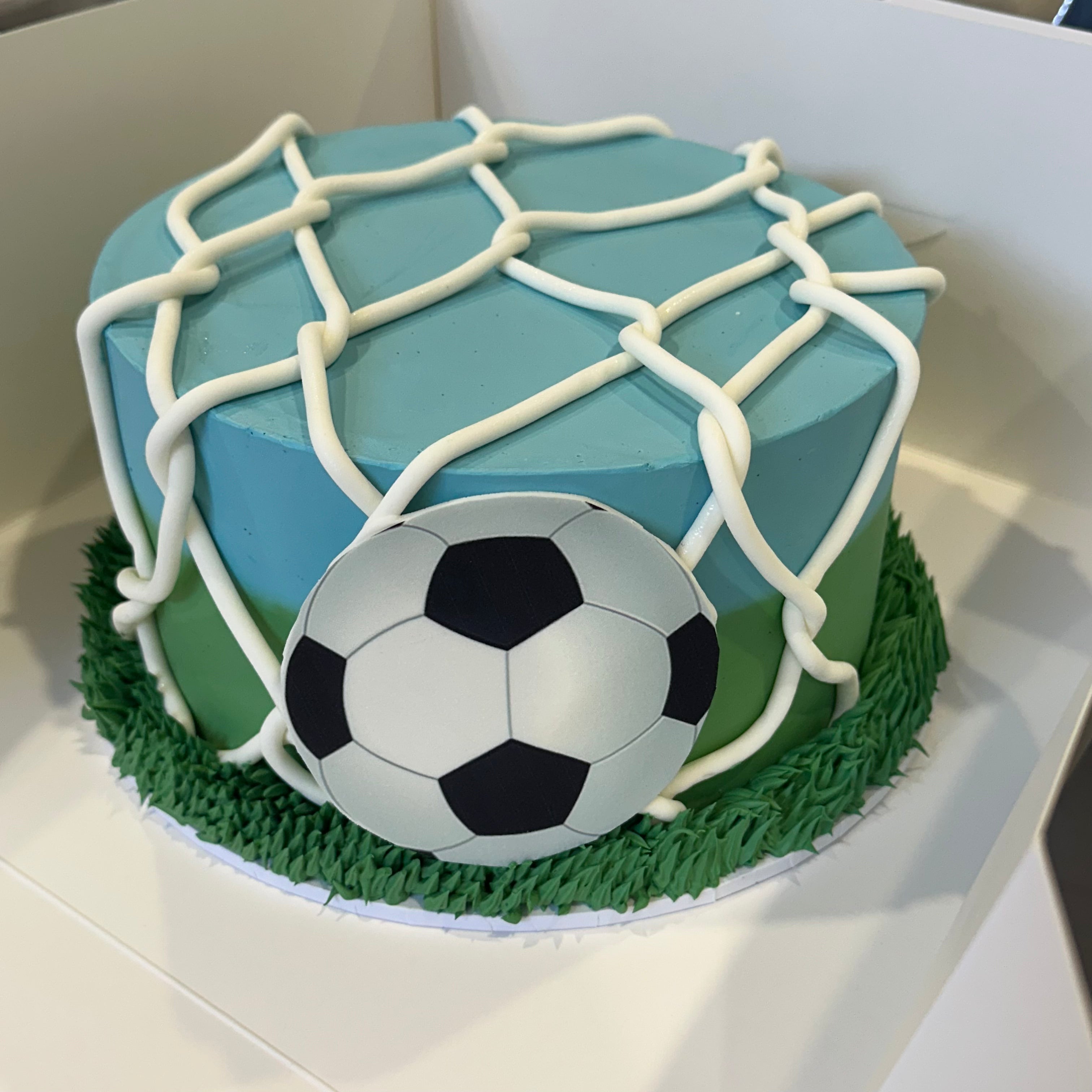 Soccer / Football Goal Cake
