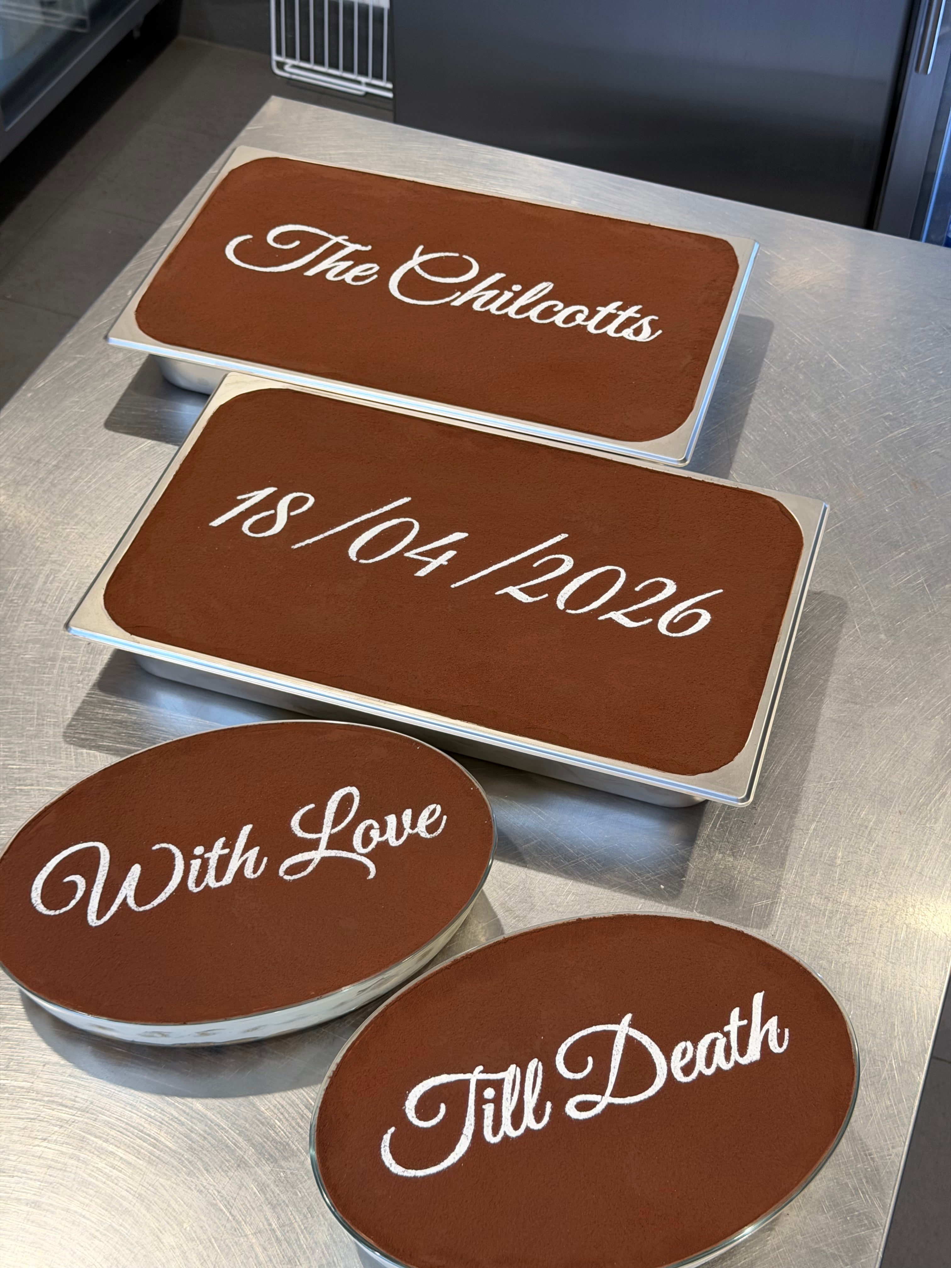 Custom Tiramisu Stencil