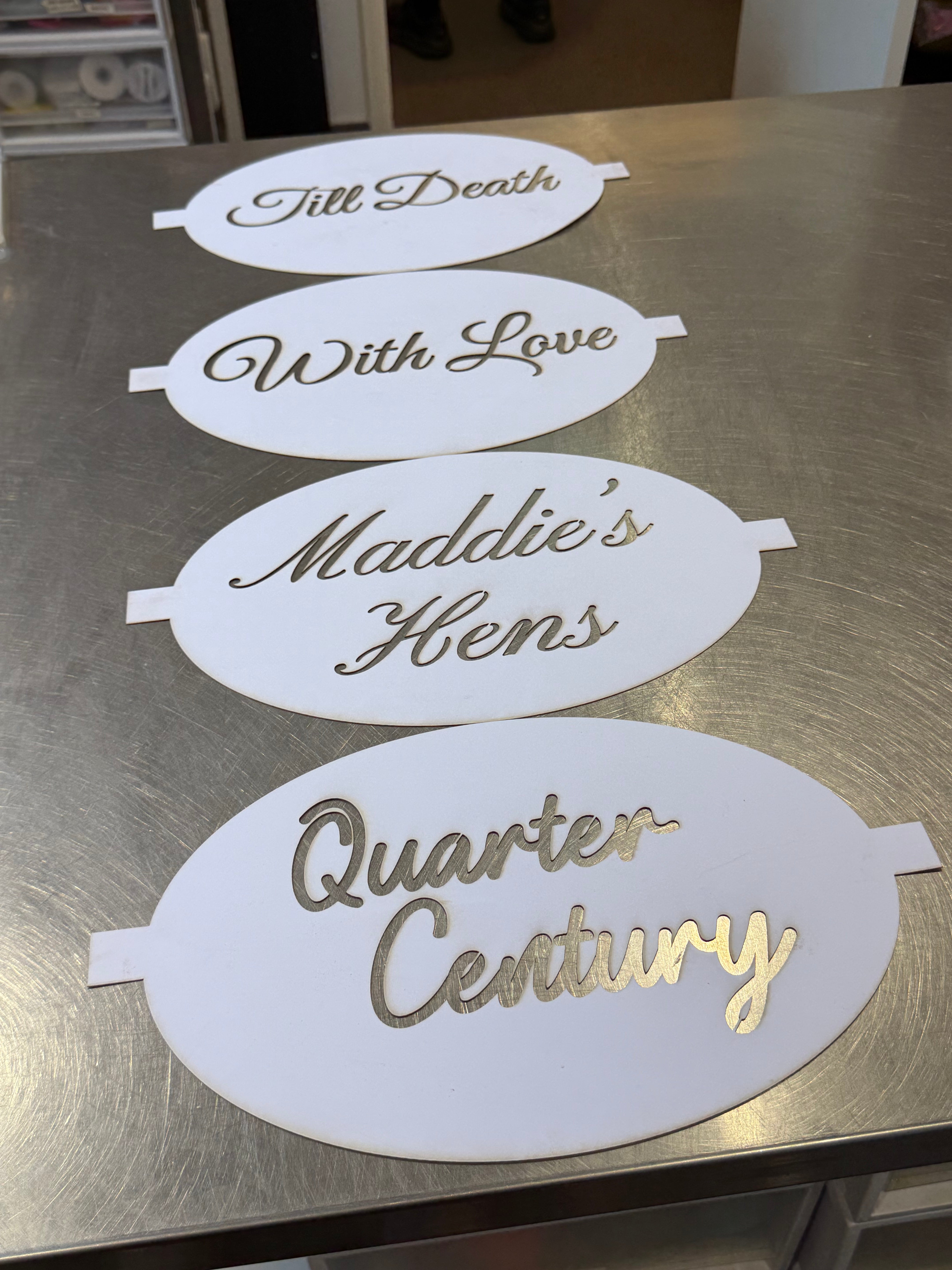 Custom Tiramisu Stencil