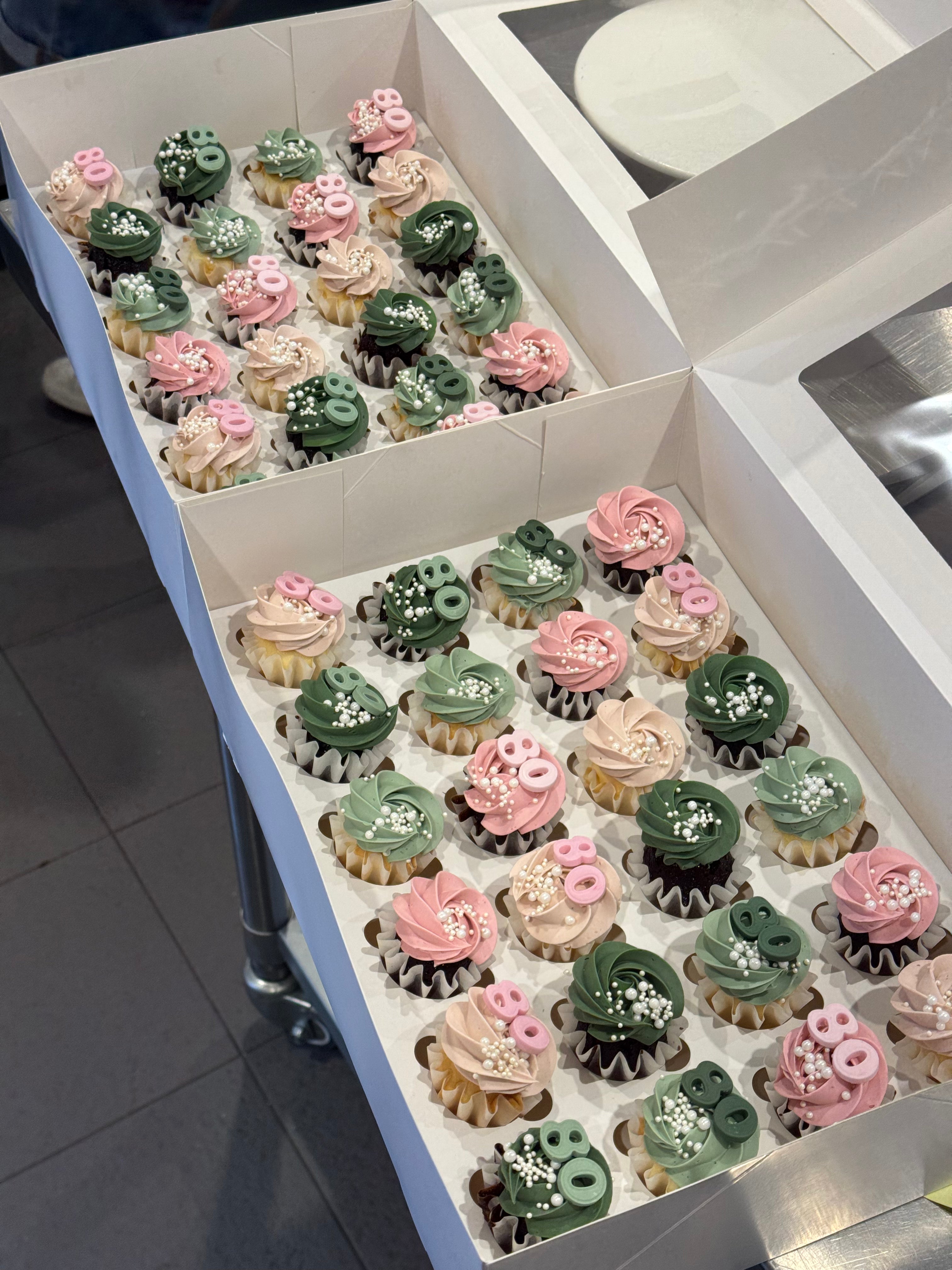 The Minimalist Cupcakes (Bite-Size) - From $80