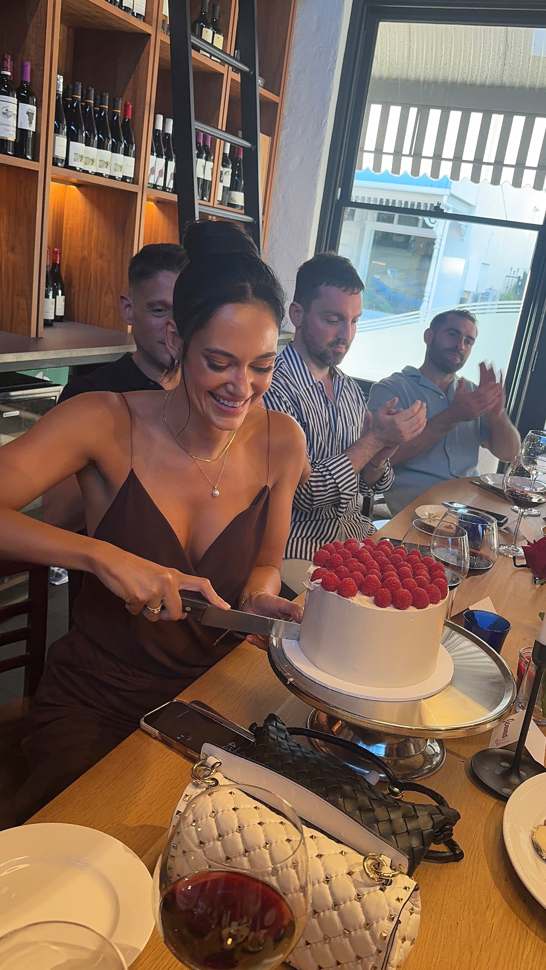 Fresh Raspberry Cake - From $150
