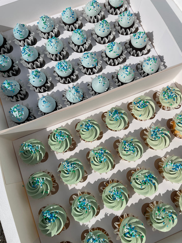 The Minimalist Bite-sized Cupcakes