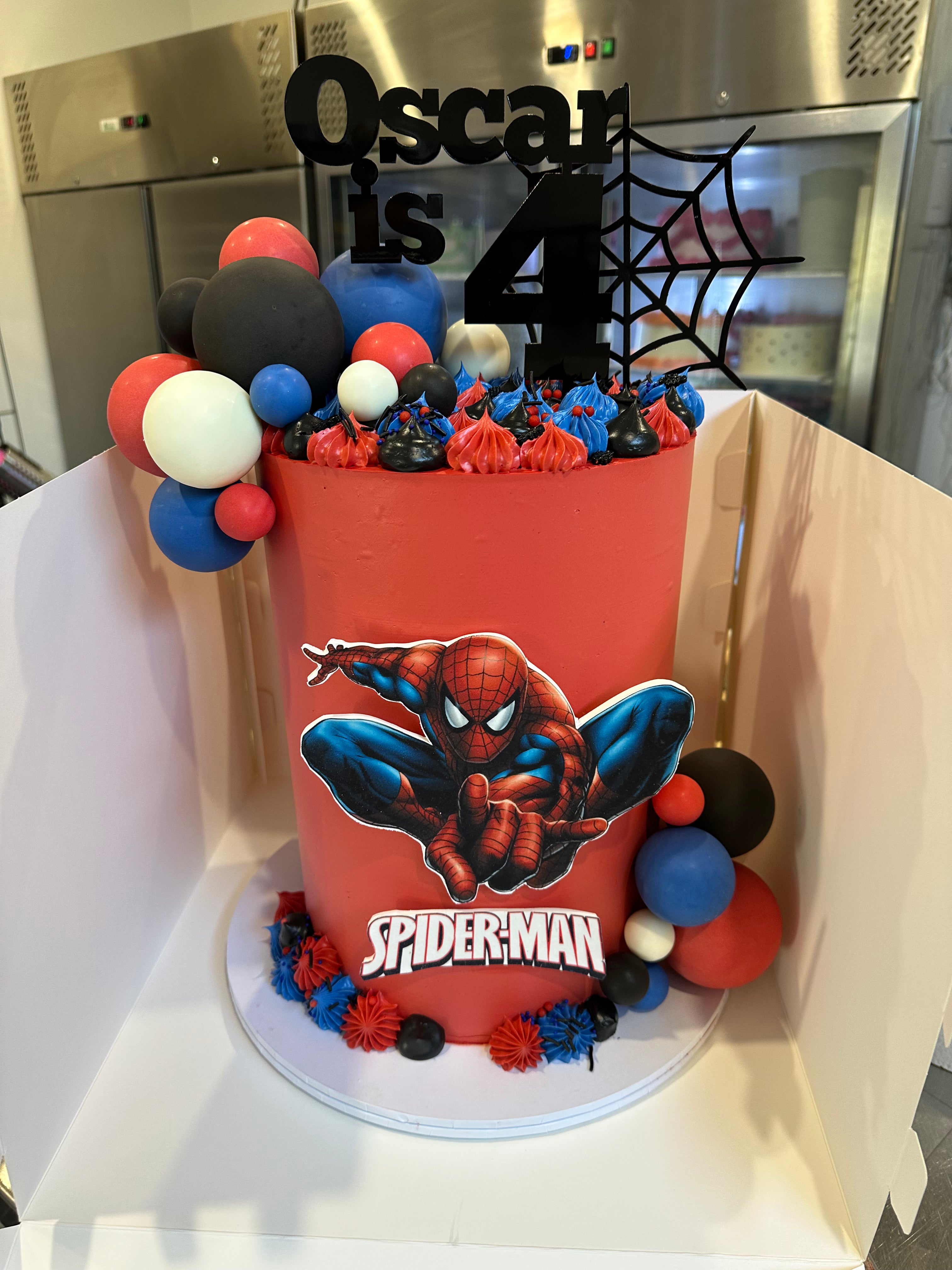 Spiderman Cake - From $200