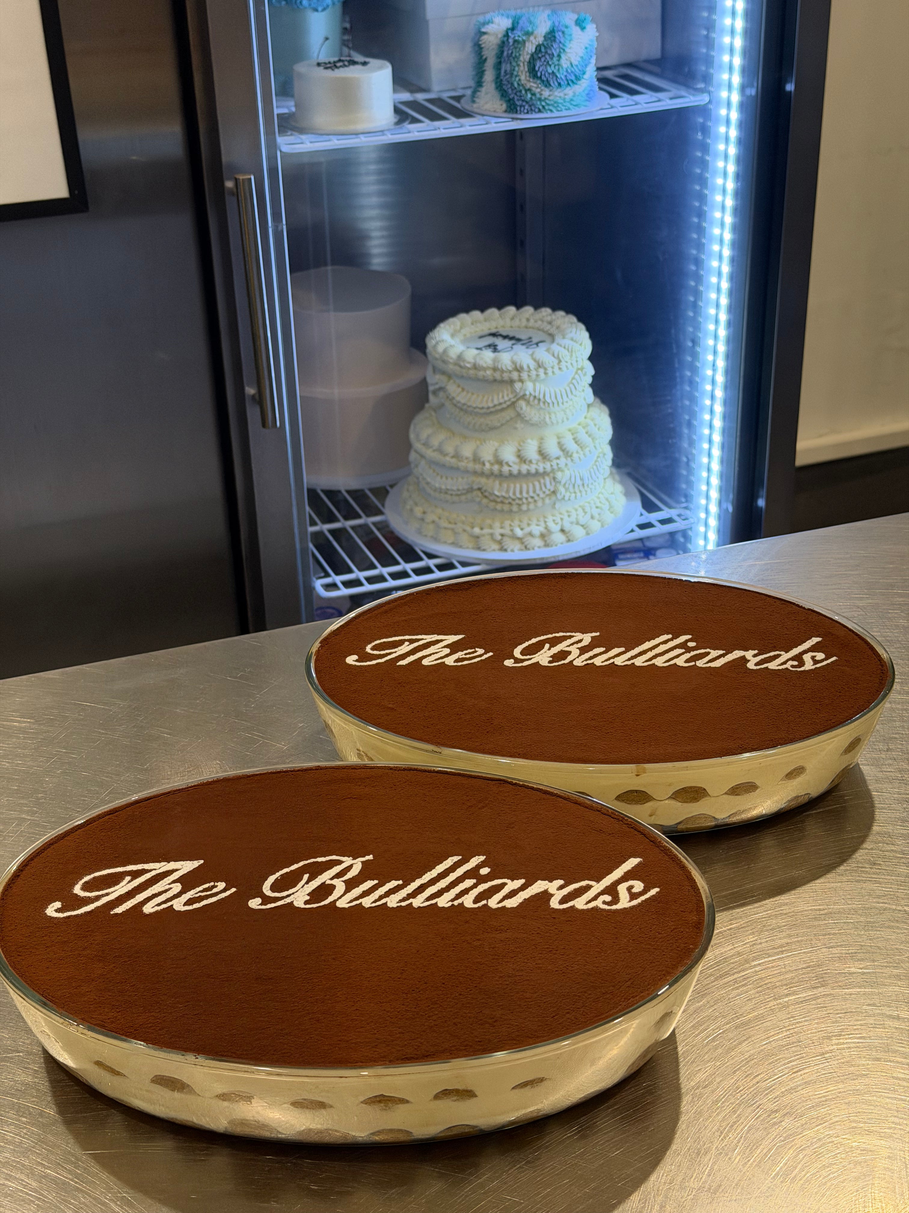 39cm Oval Tiramisu Glass Tray