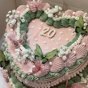 OTT Frilly LOVEHEART Cake