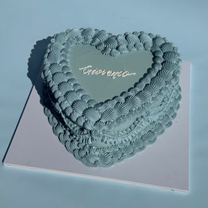 OTT Frilly LOVEHEART Cake