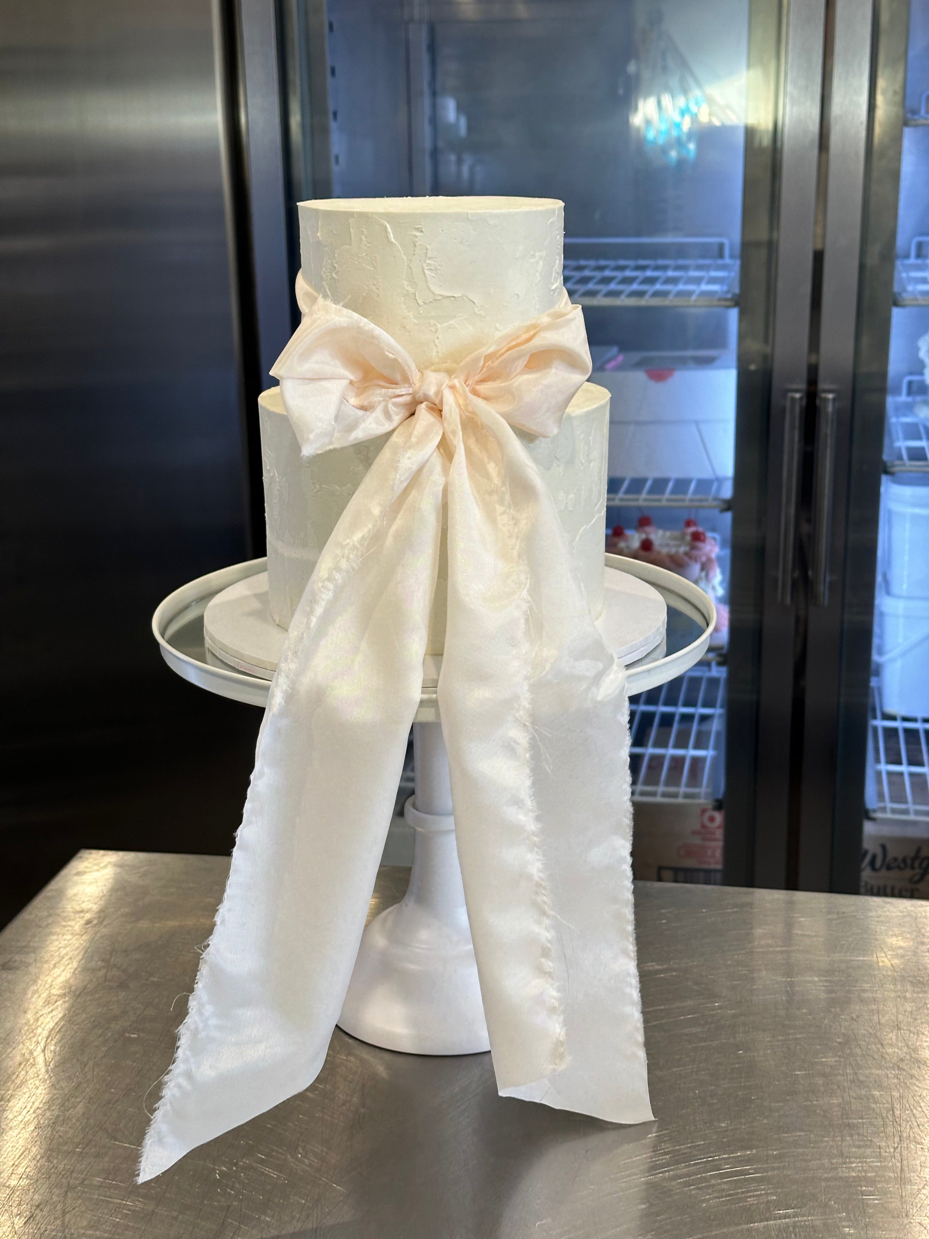 Material Bow Cake - From $235
