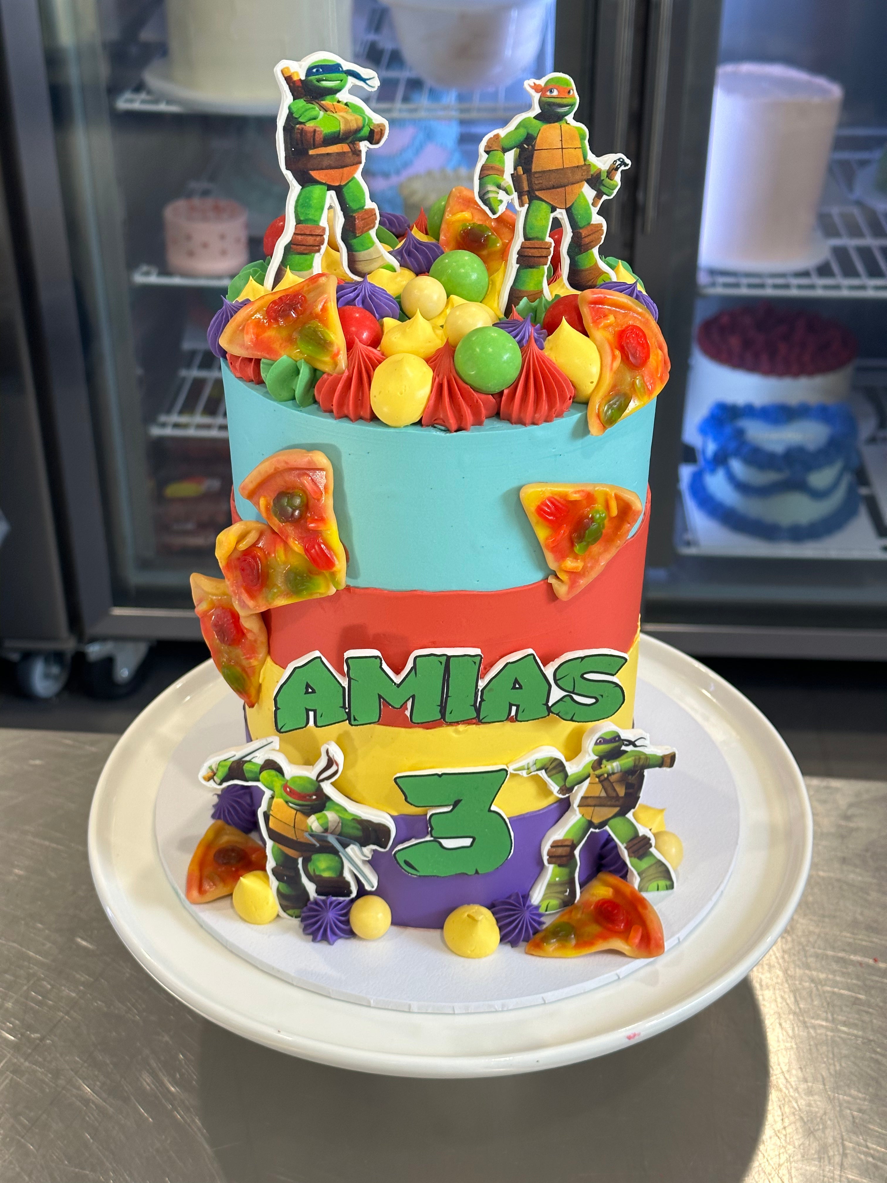 Ninja Turtle Cake- From $200