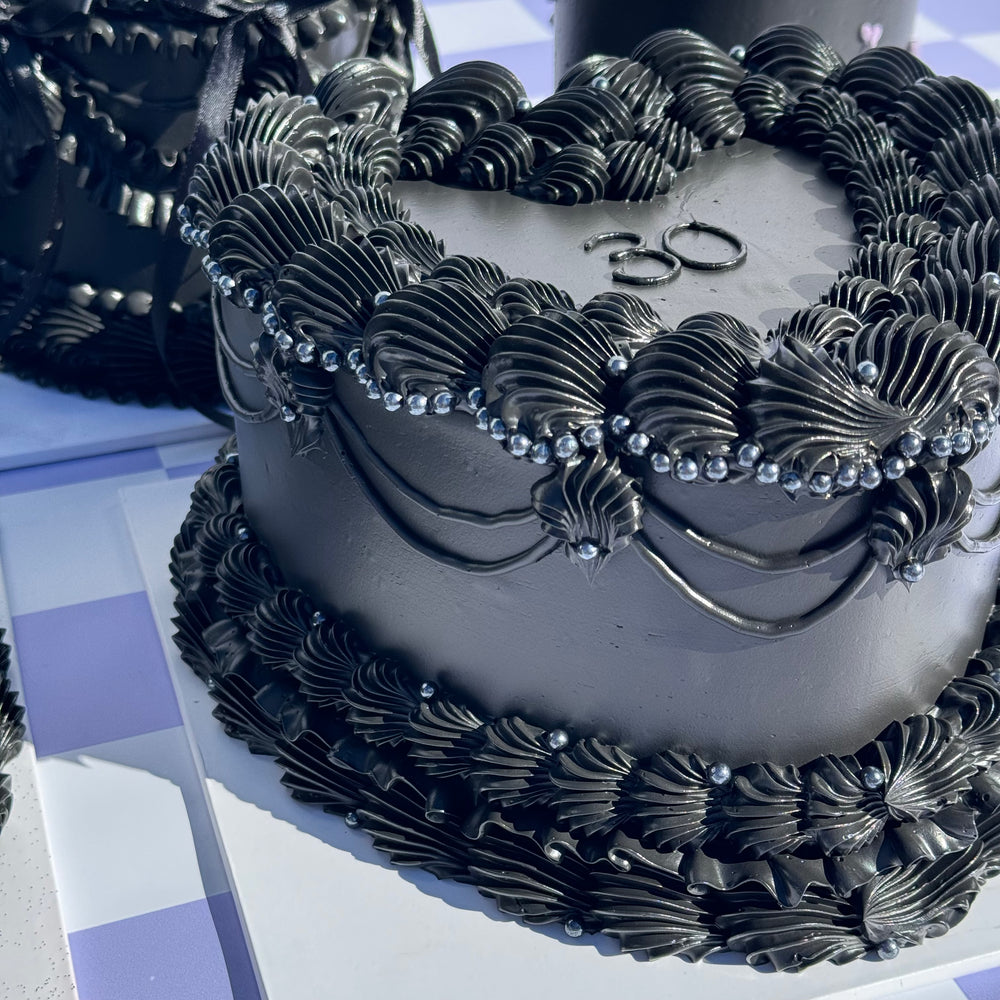 OTT Frilly LOVEHEART Cake