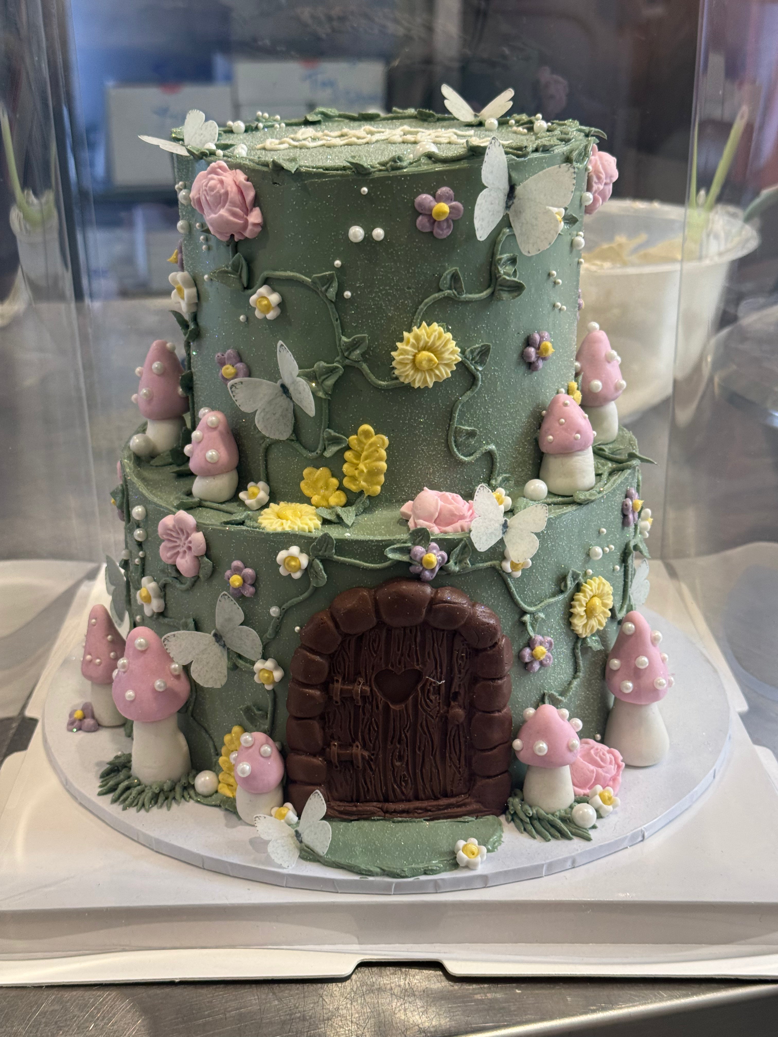 Fairy Garden Cake - From $250
