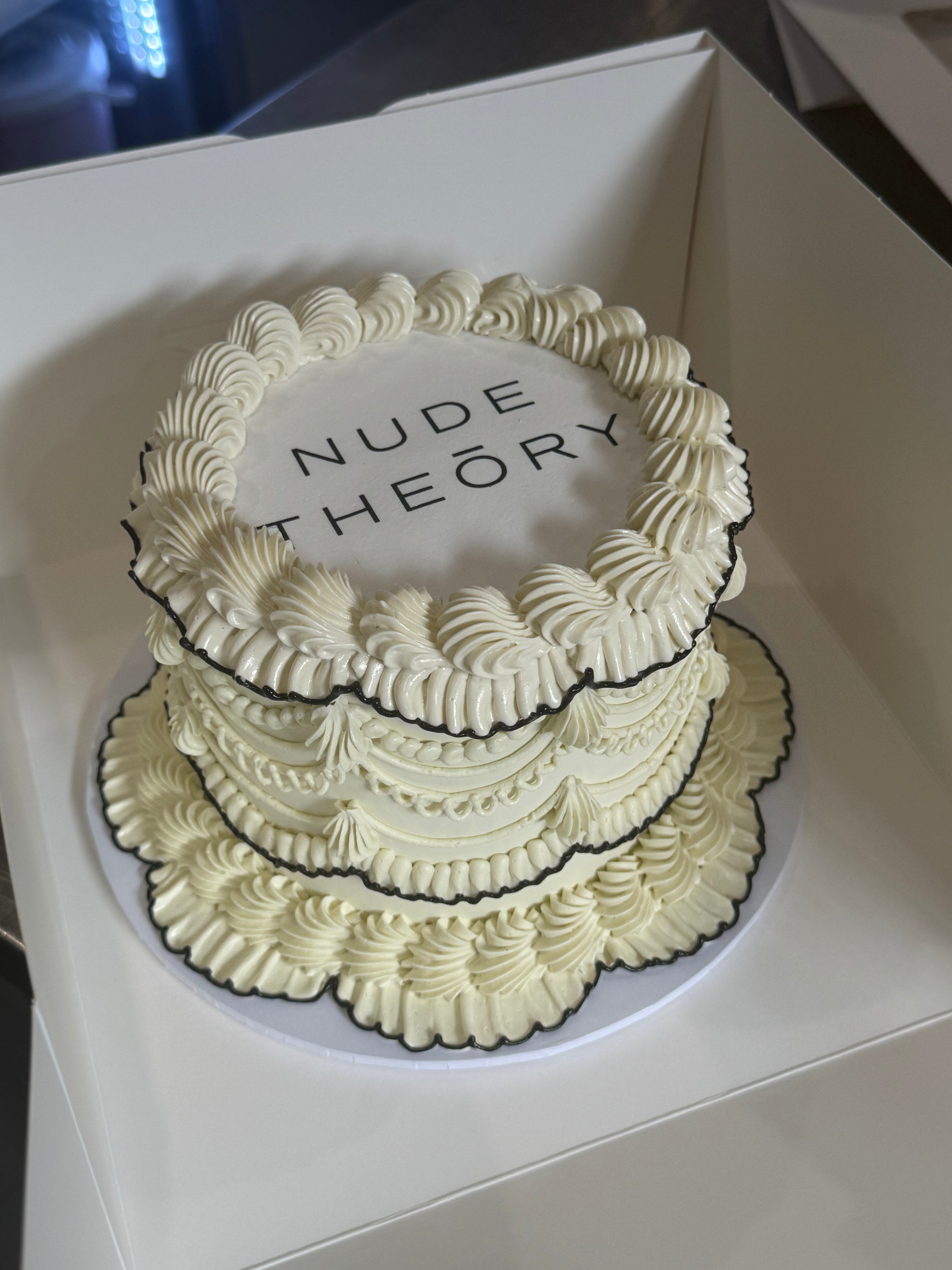 Retro Edible Image Cake - From $110