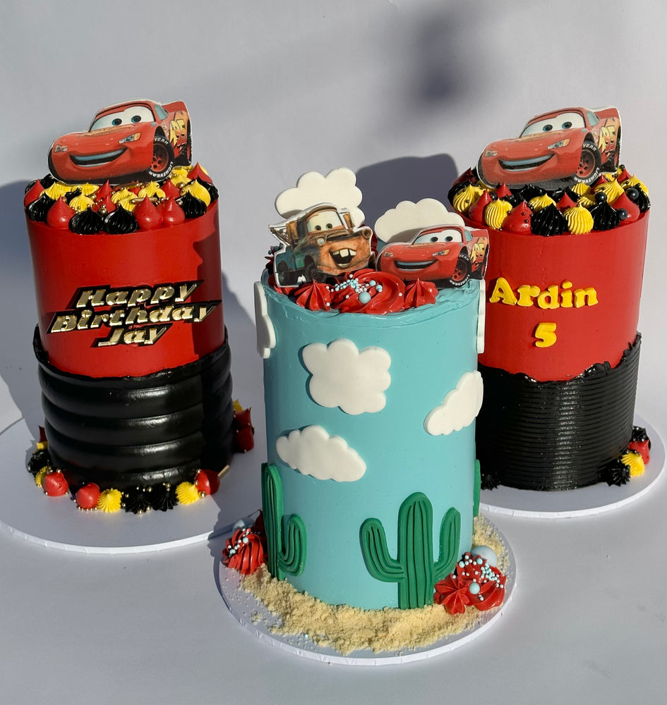 Lightning McQueen Car Cake