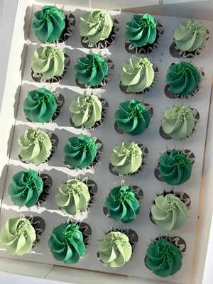 The Minimalist Bite-sized Cupcakes
