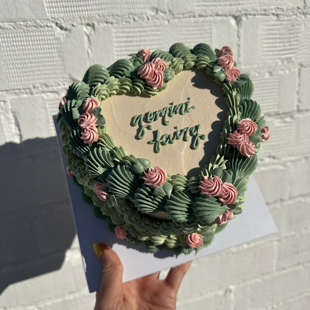 OTT Frilly LOVEHEART Cake