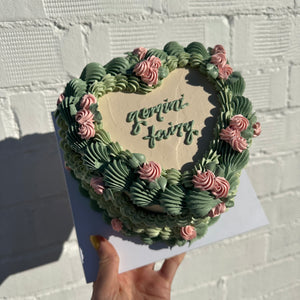 OTT Frilly LOVEHEART Cake