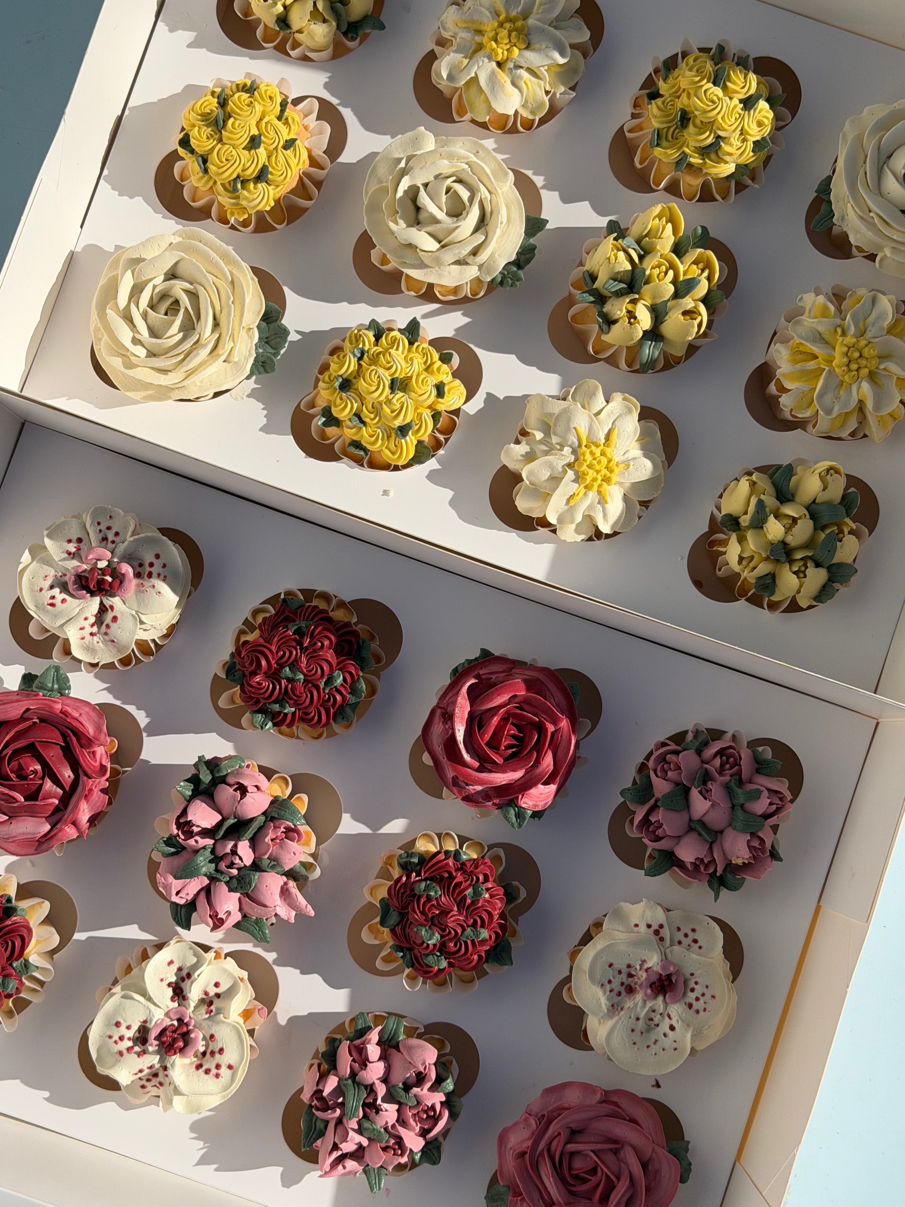 Floral Cupcakes - From $125