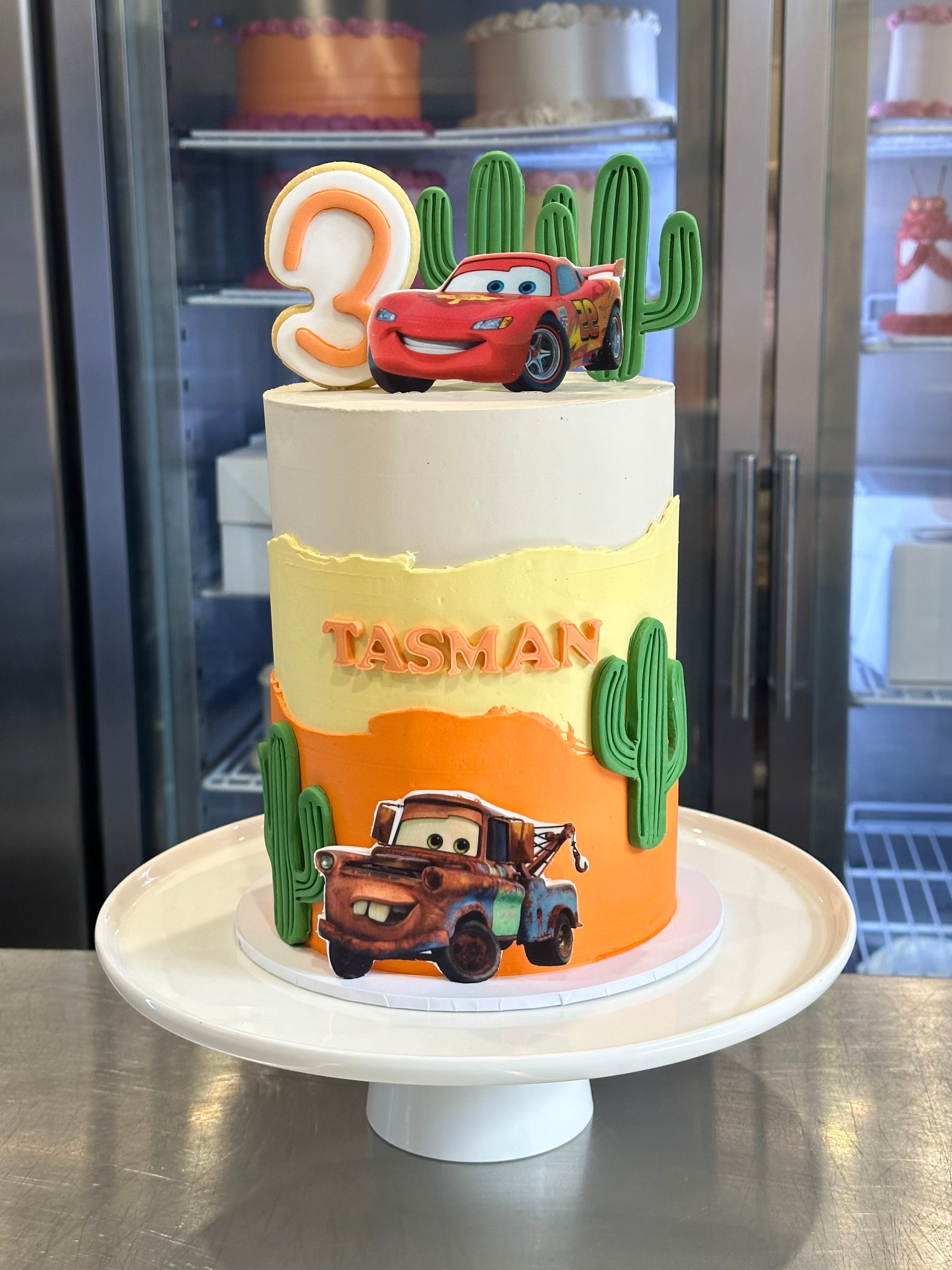 Lightning McQueen Car Cake - From $200
