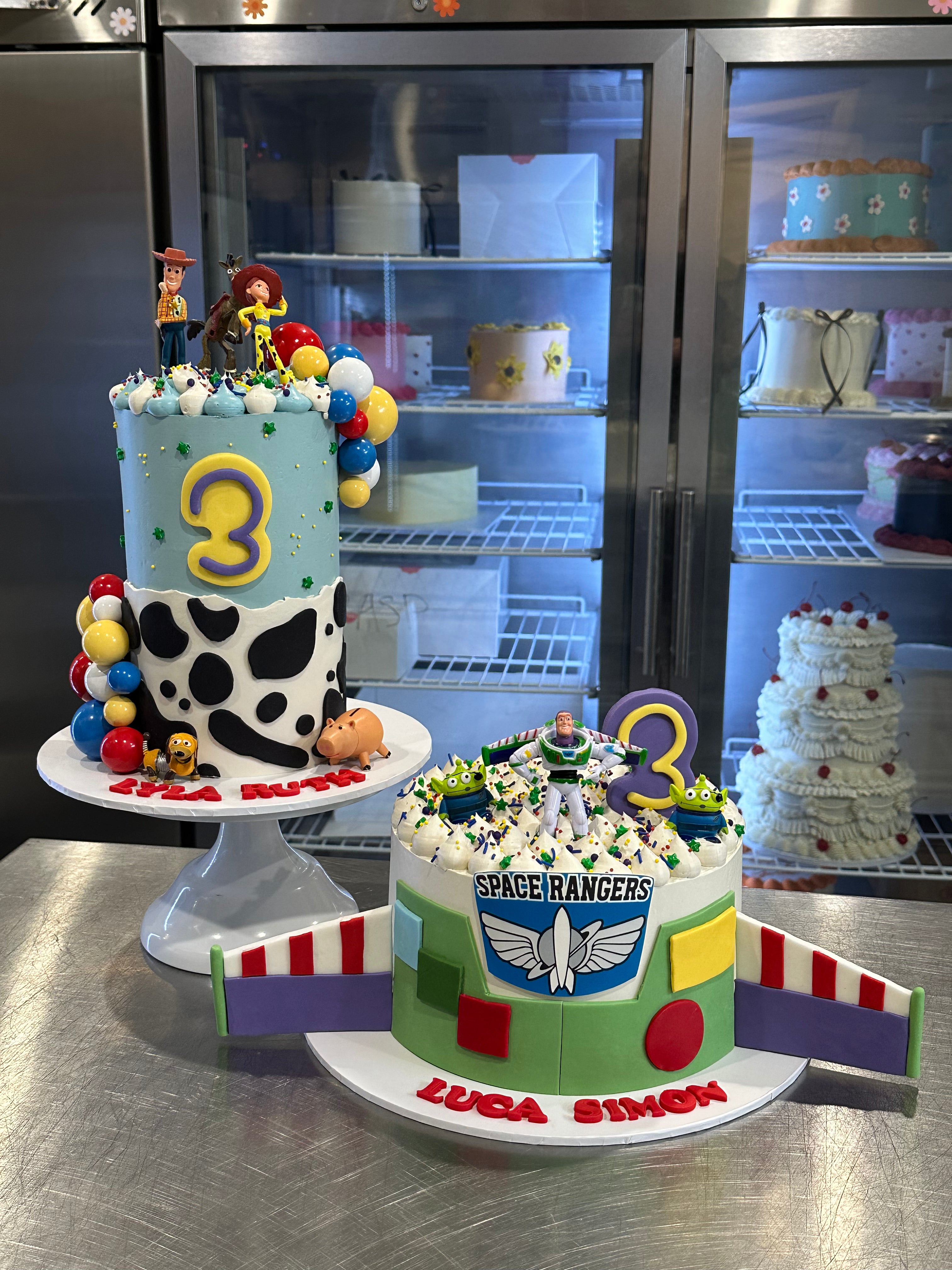 Buzz or Woody Style Cake - From $150
