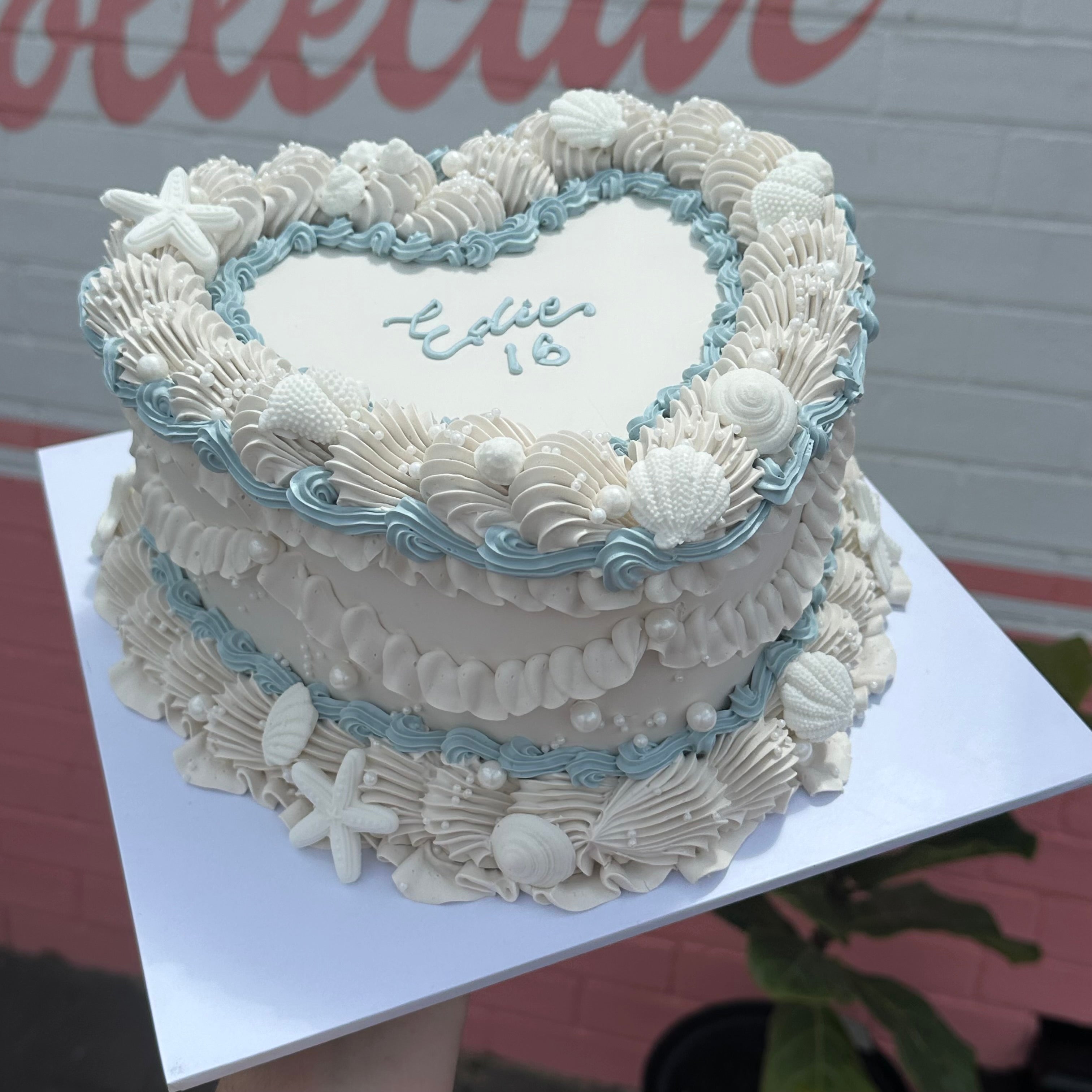 Ocean Girl Retro Cake - From $195