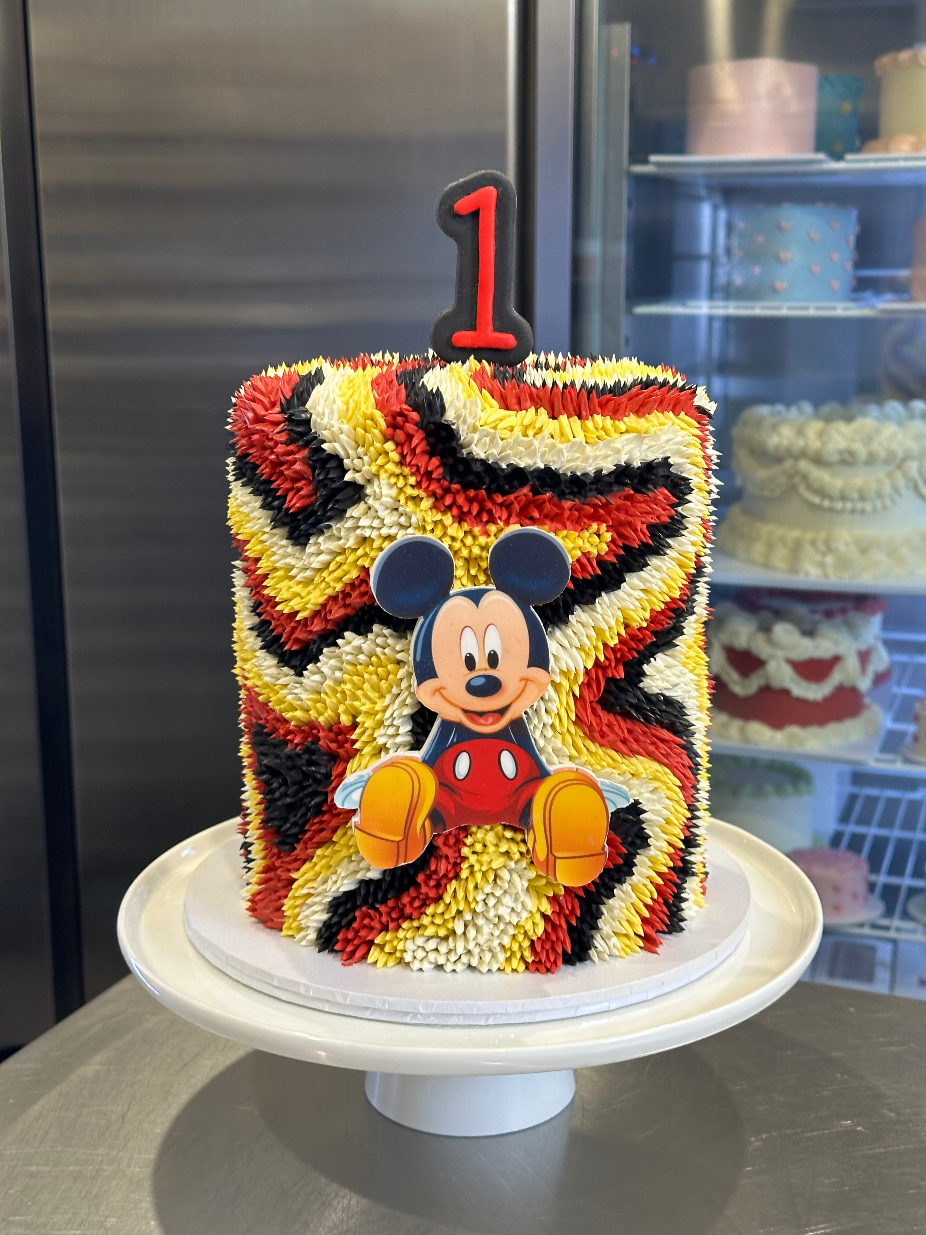 Mickey or Minnie Mouse Shaggy Cake - From $305