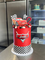 Lightning McQueen Car Cake
