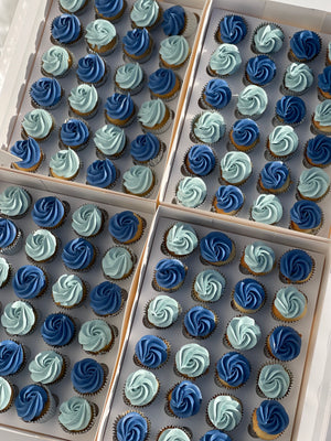 The Minimalist Bite-sized Cupcakes