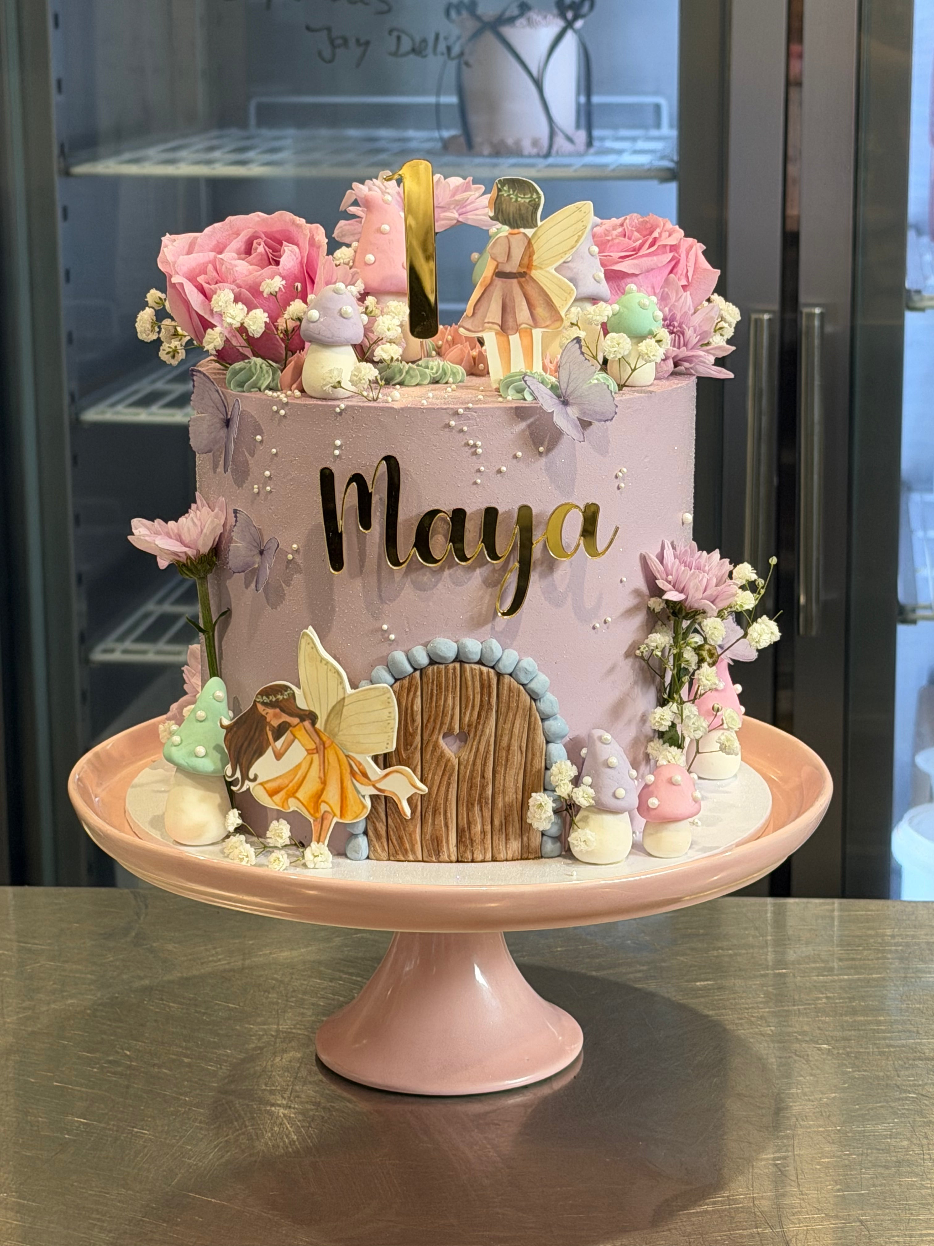 Fairy Garden Cake - From $300