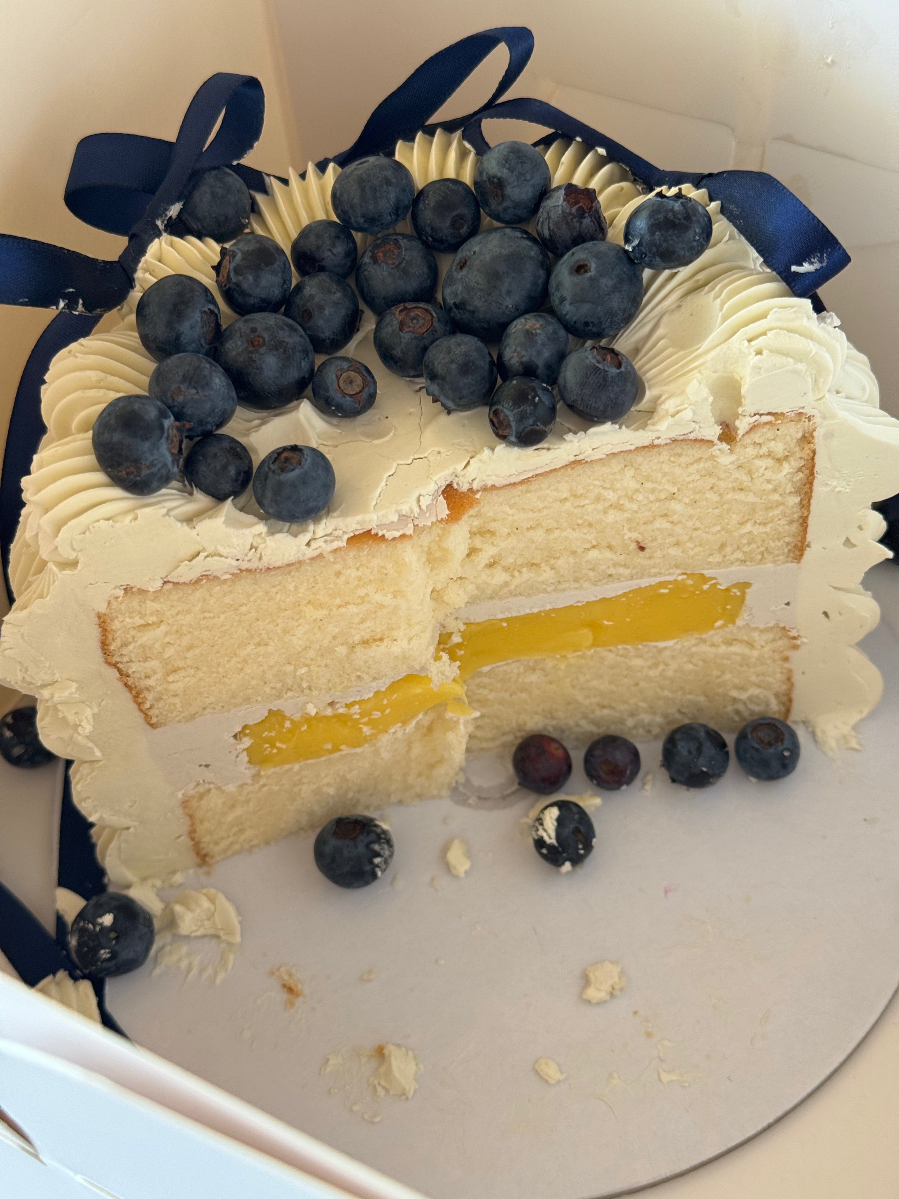 Fresh Blueberry Cake - From $100