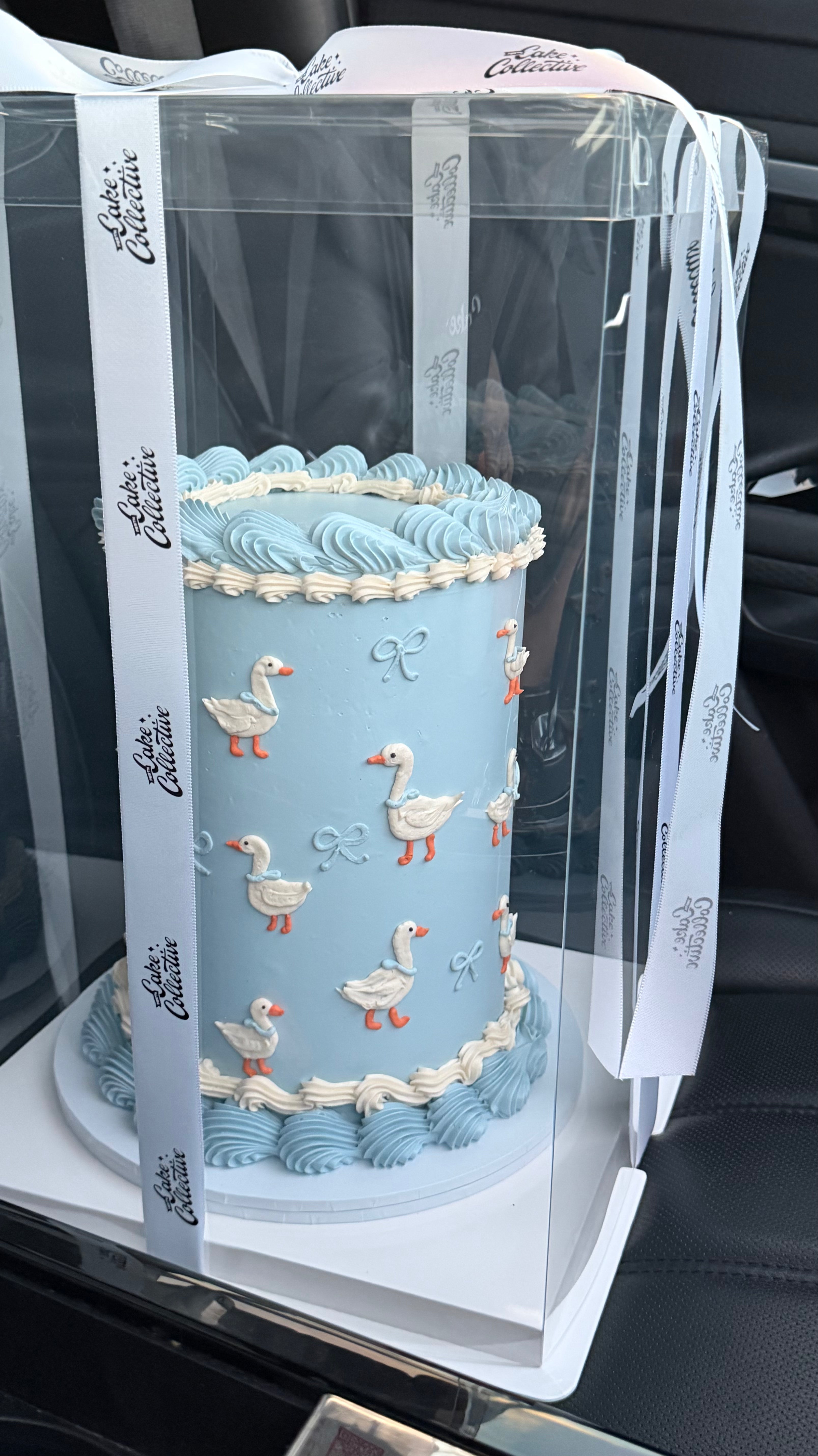 Piped Artwork Retro Cake - From $160