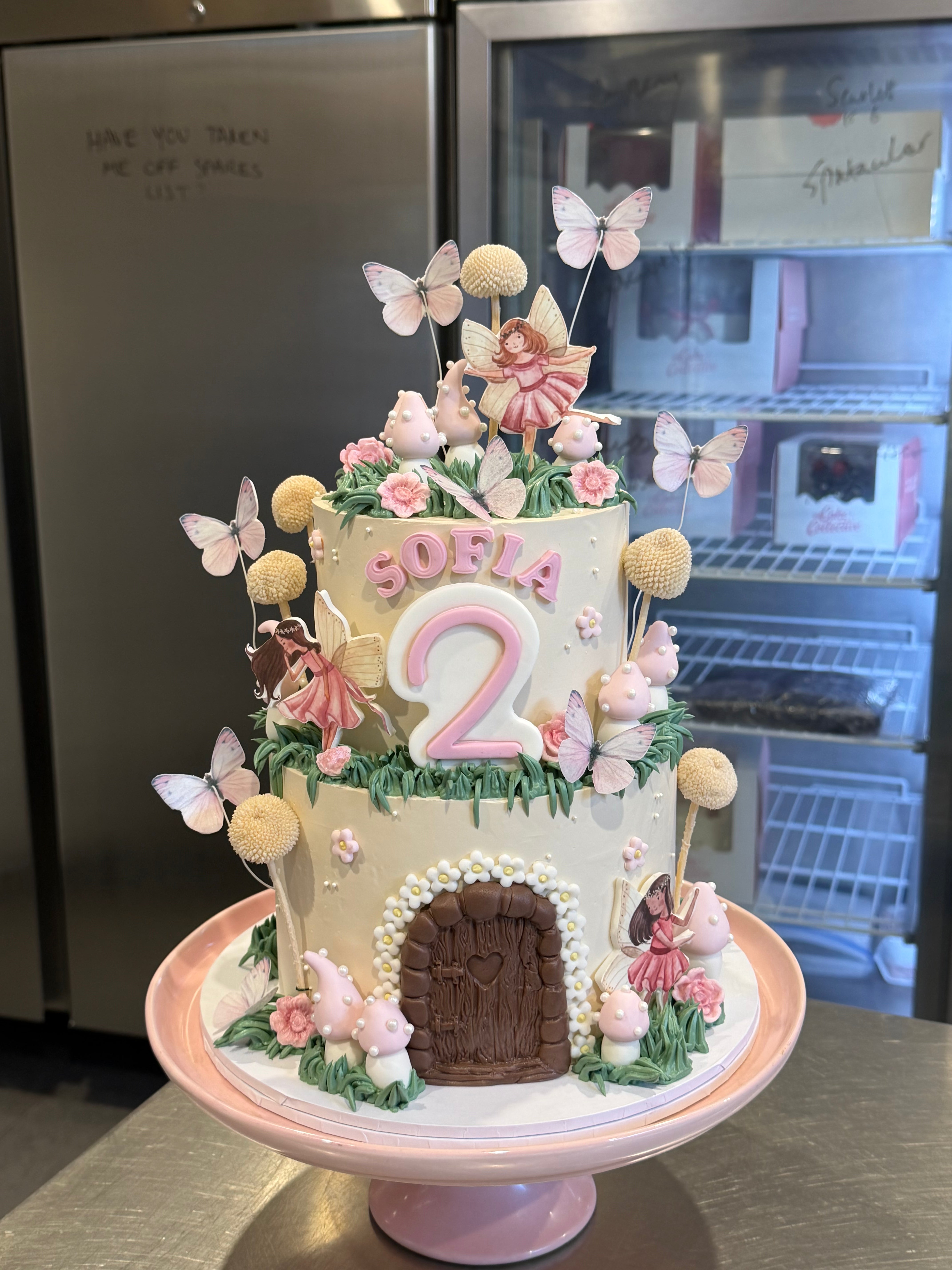 Fairy Garden Cake - From $300
