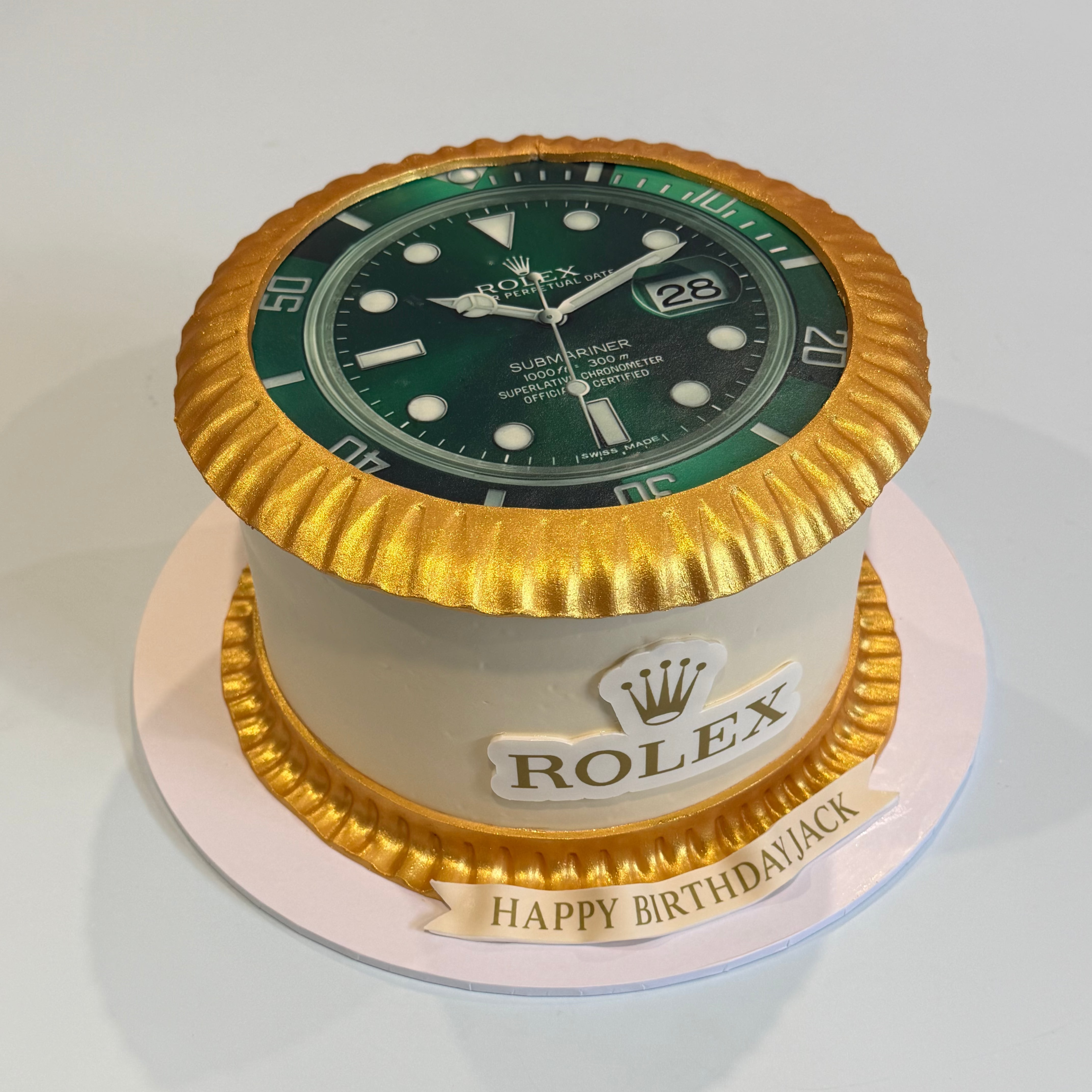 Roley Watch Cake - From $350