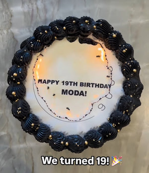 Burn-Away Retro Cake