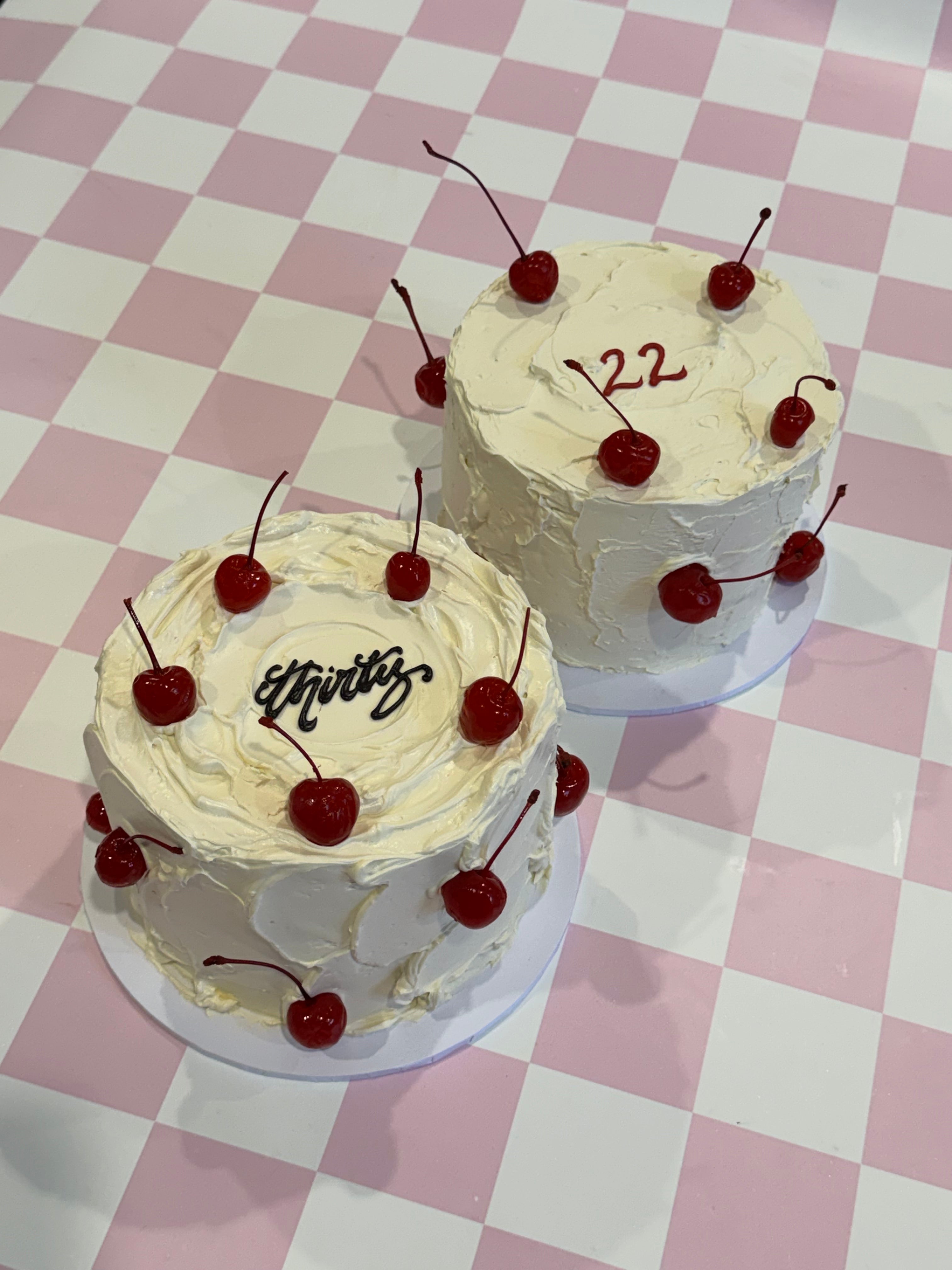 Cherry Cloud Cake - From $145
