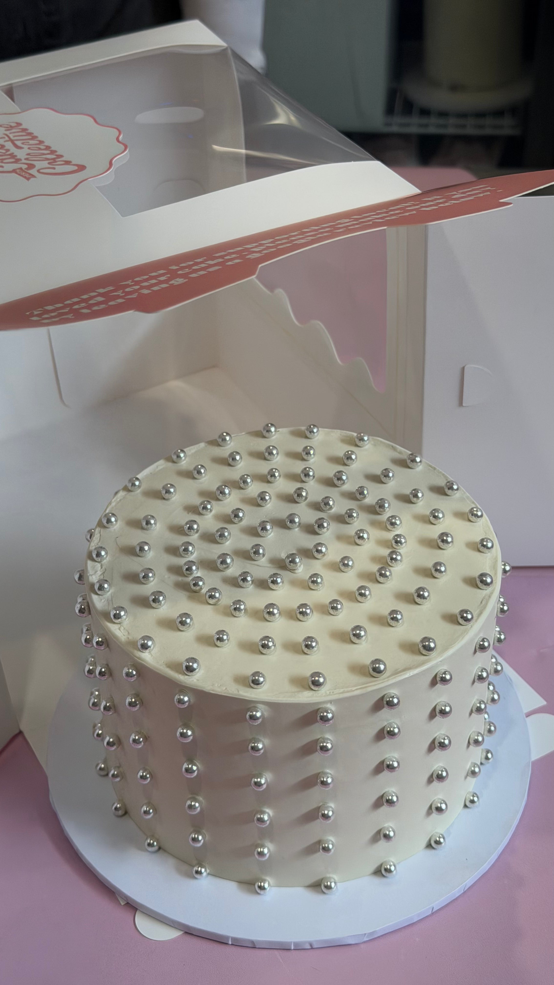 Uniform Pearl Cake - From $135