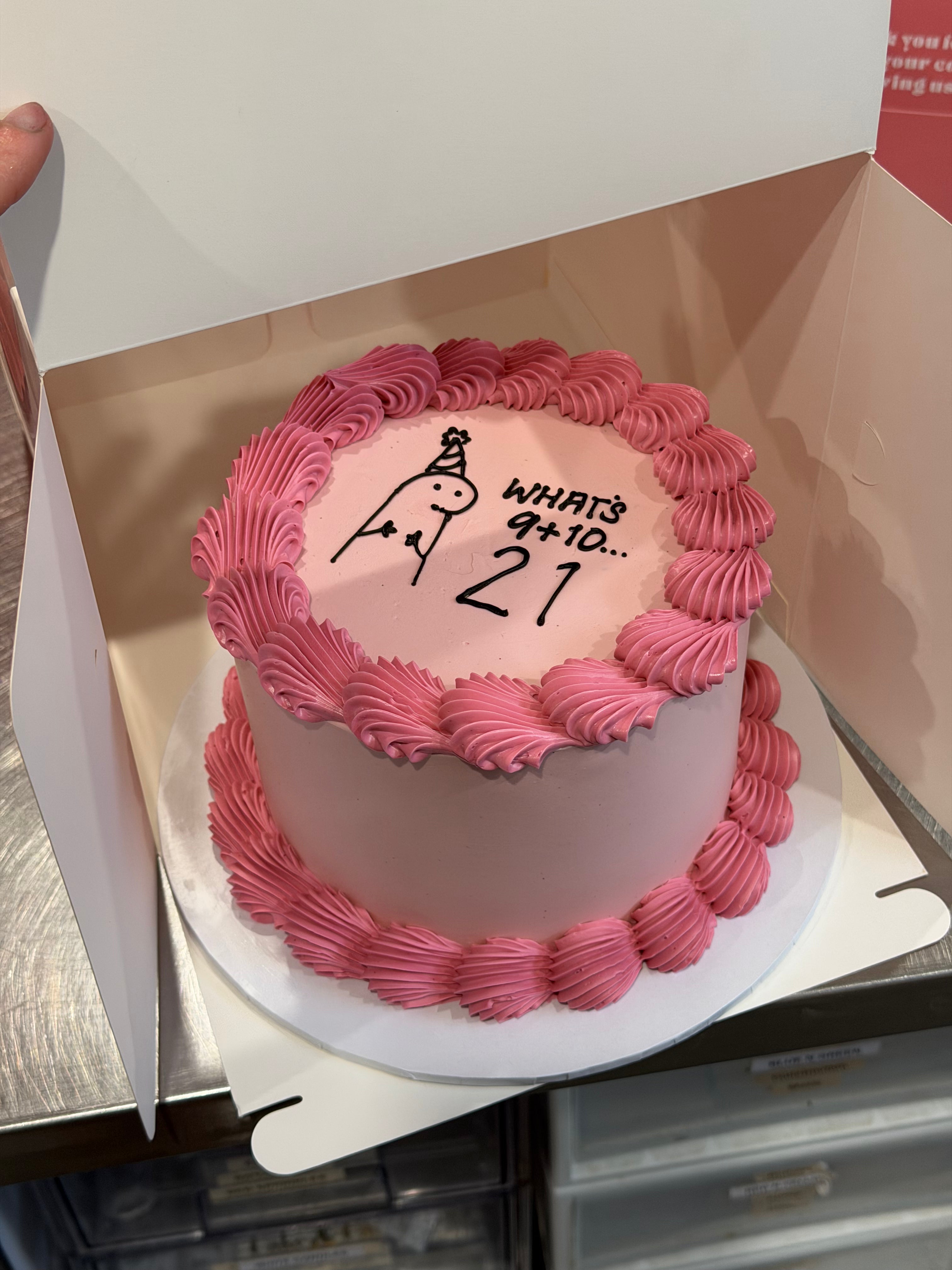 Piped Cartoon Cake - From $160
