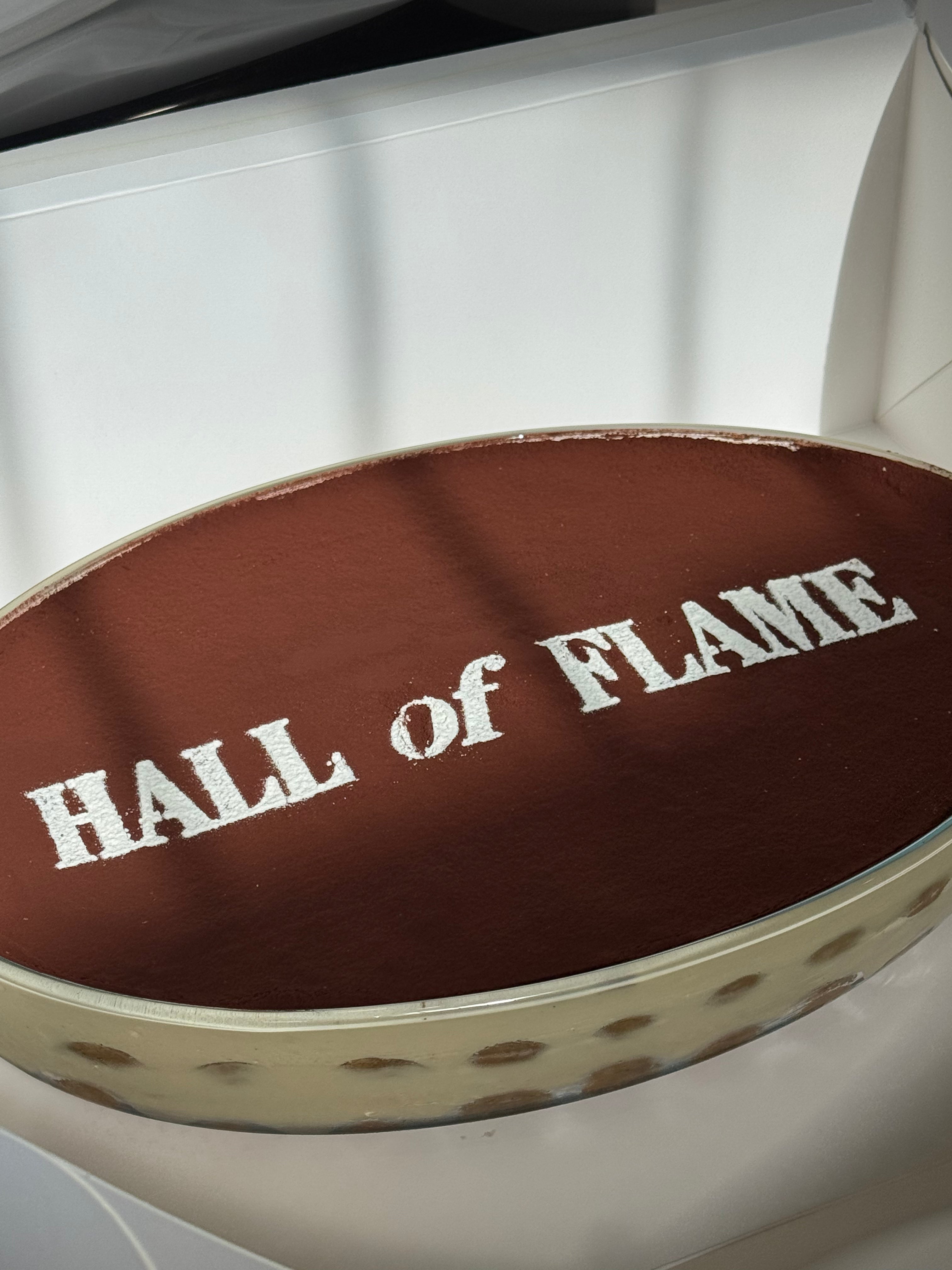 39cm Oval Tiramisu Glass Tray