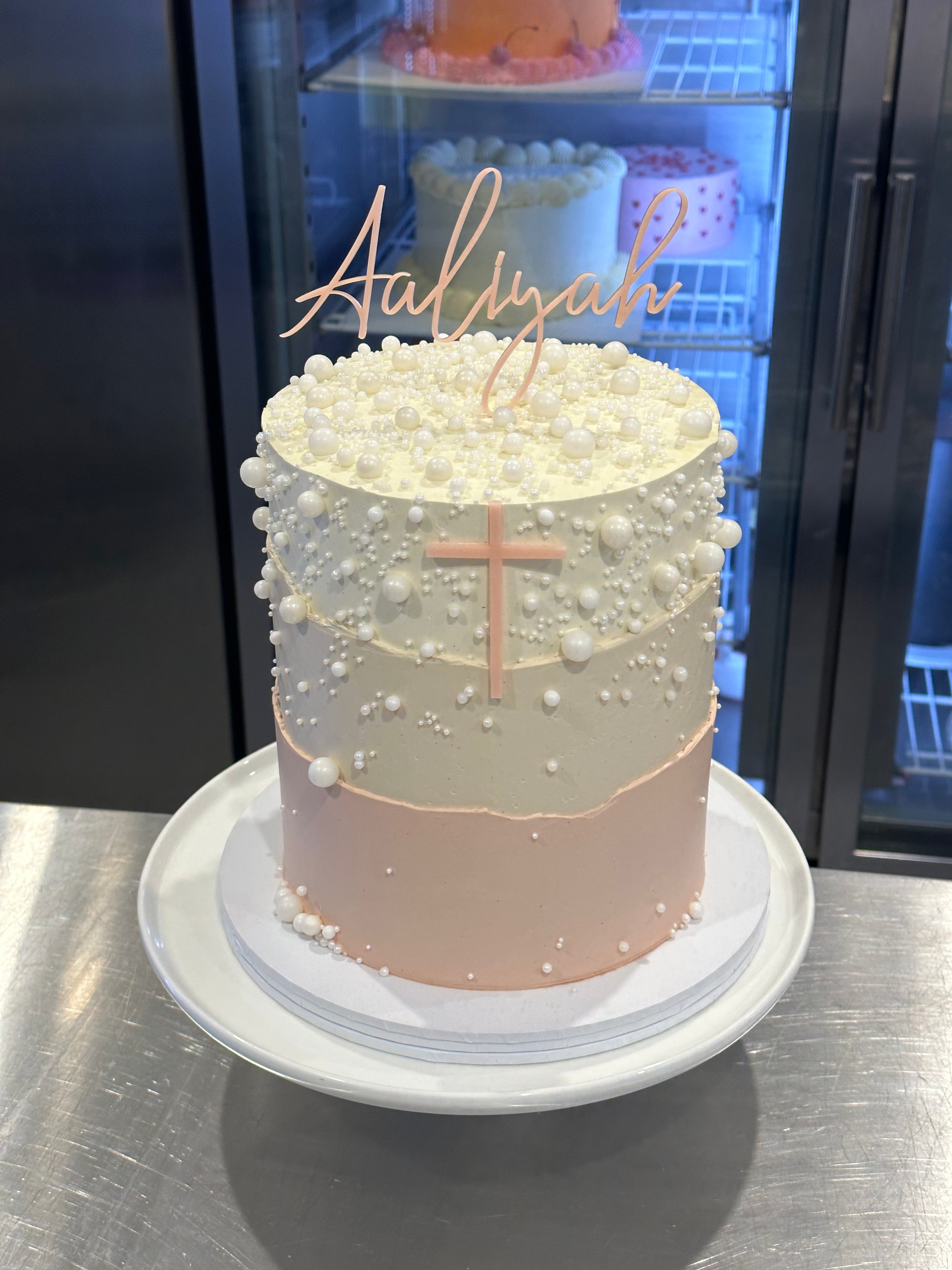 Baptism Cake - From $77