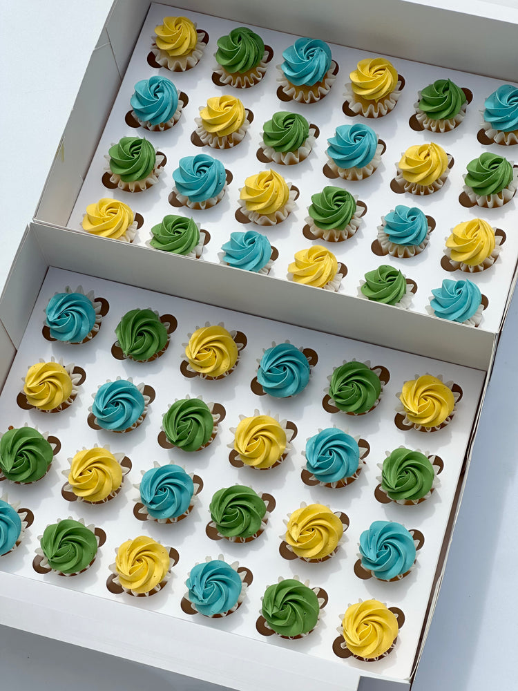 The Minimalist Bite-sized Cupcakes