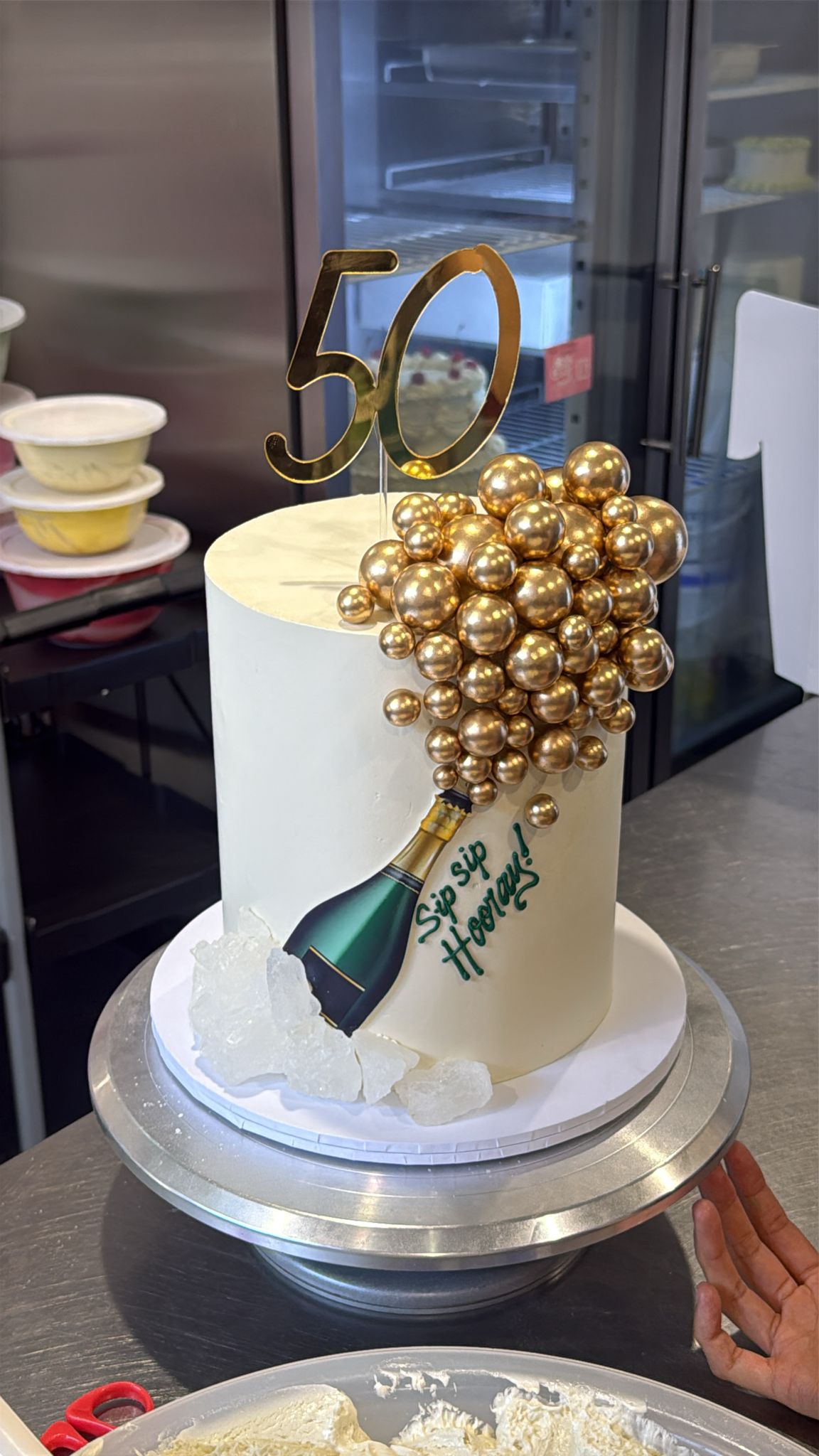 Champagne Bubbles Cake - From $319