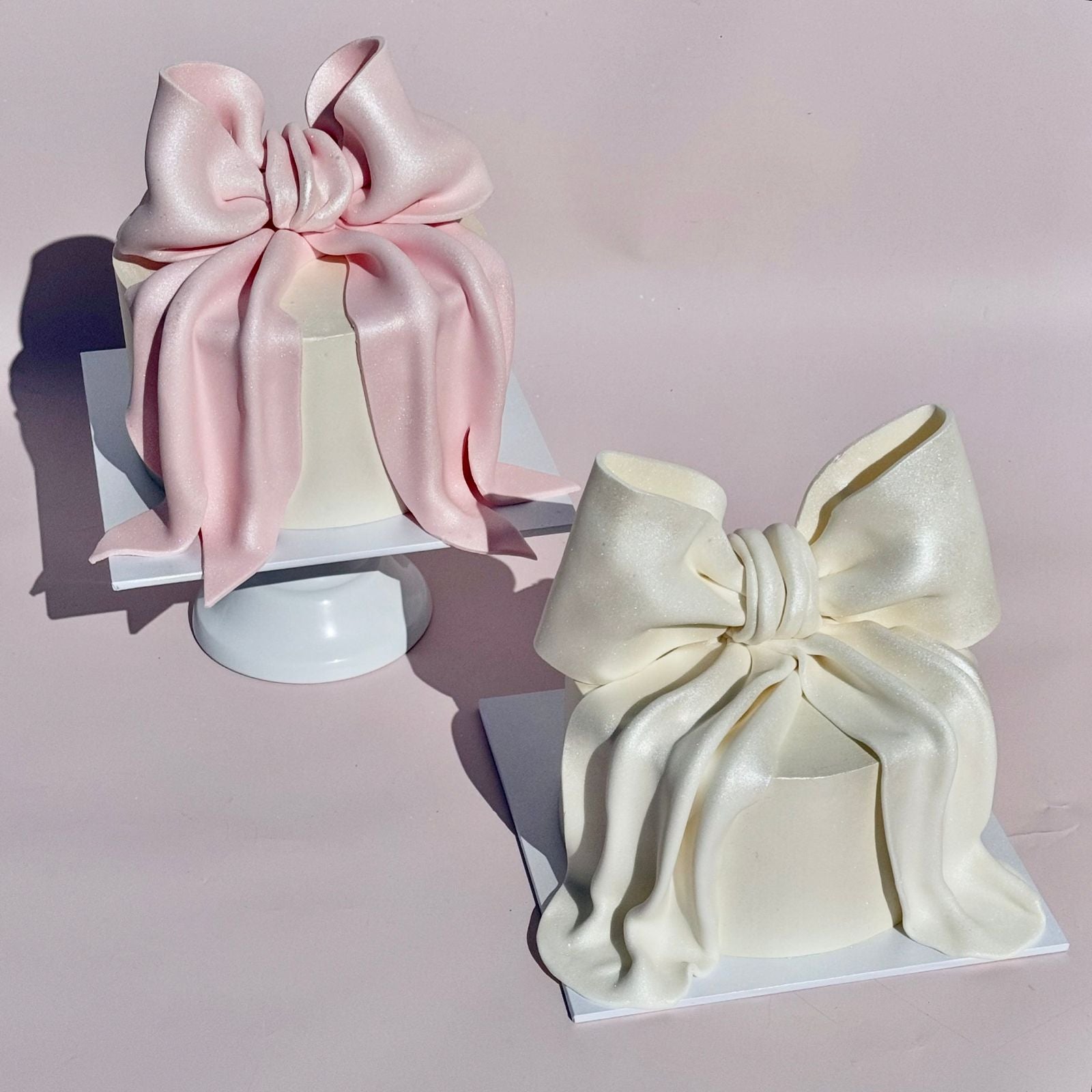 Flawless Shimmering Bow Cake Tutorial - $55