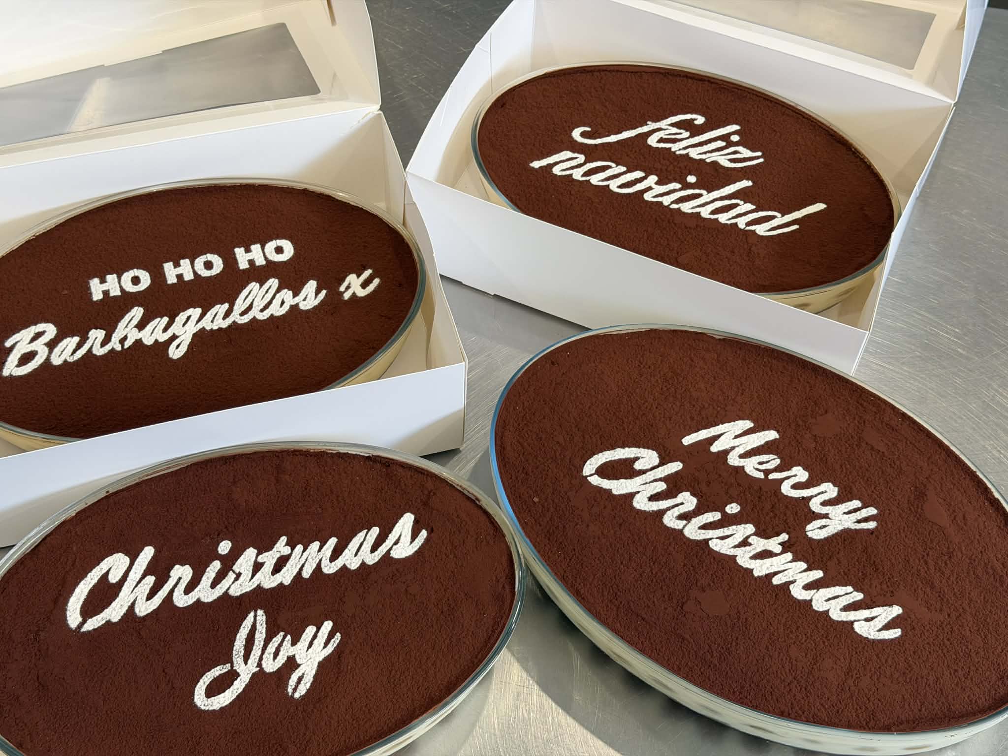 39cm Oval Tiramisu Glass Tray