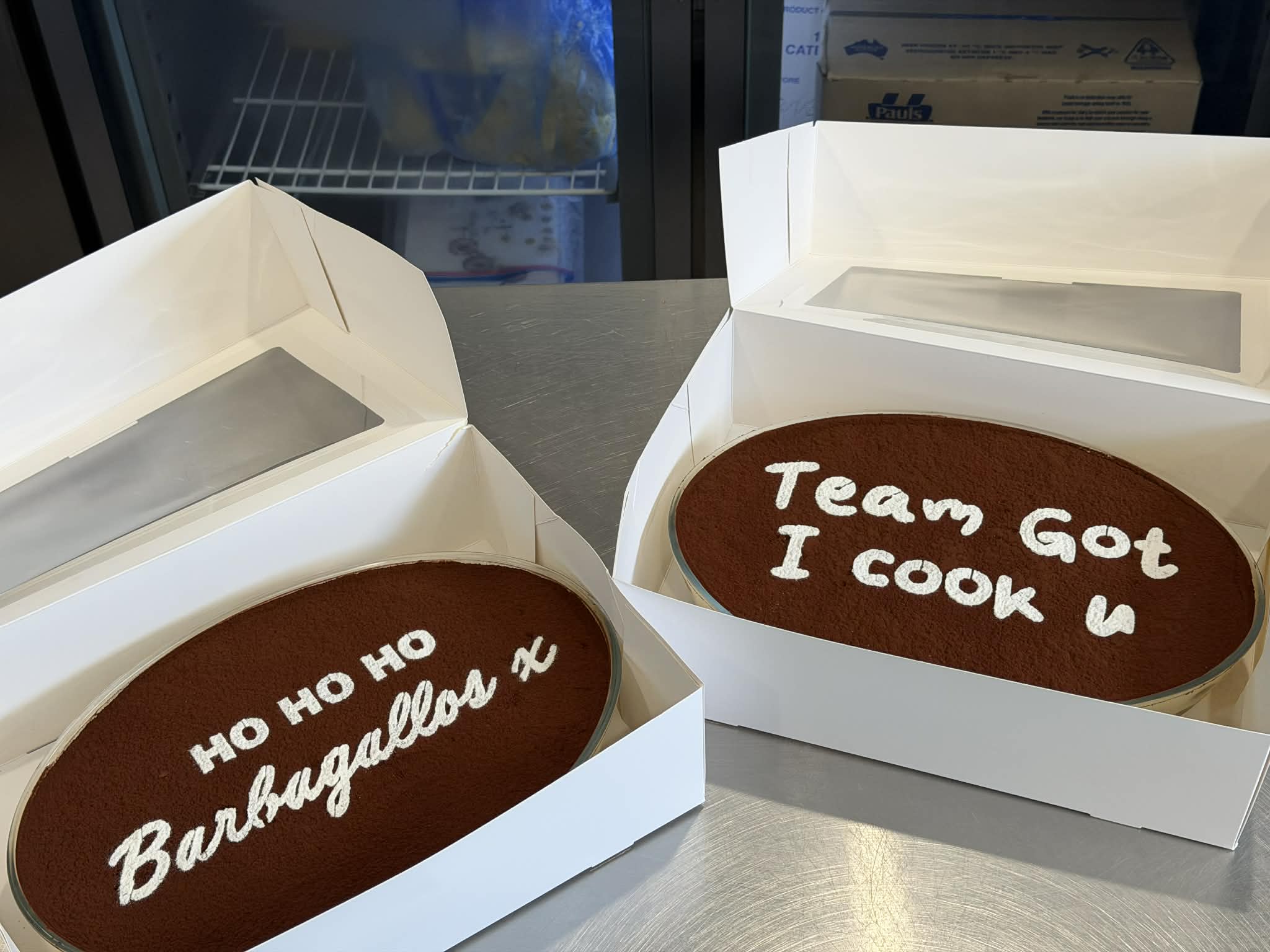 39cm Oval Tiramisu Glass Tray