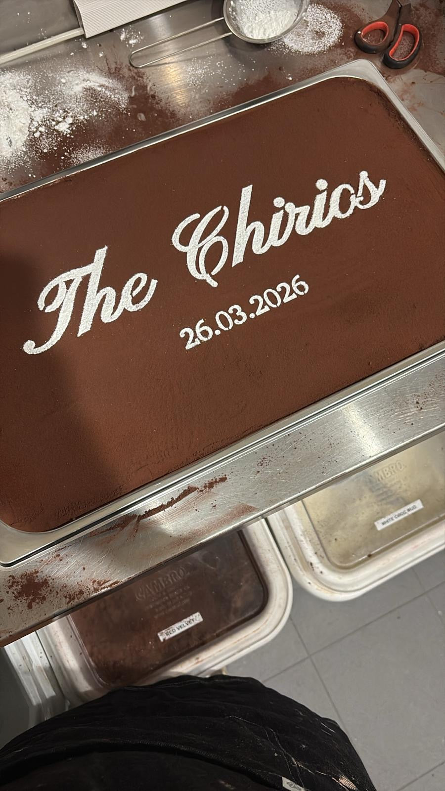 53cm Rectangle Tiramisu Tray