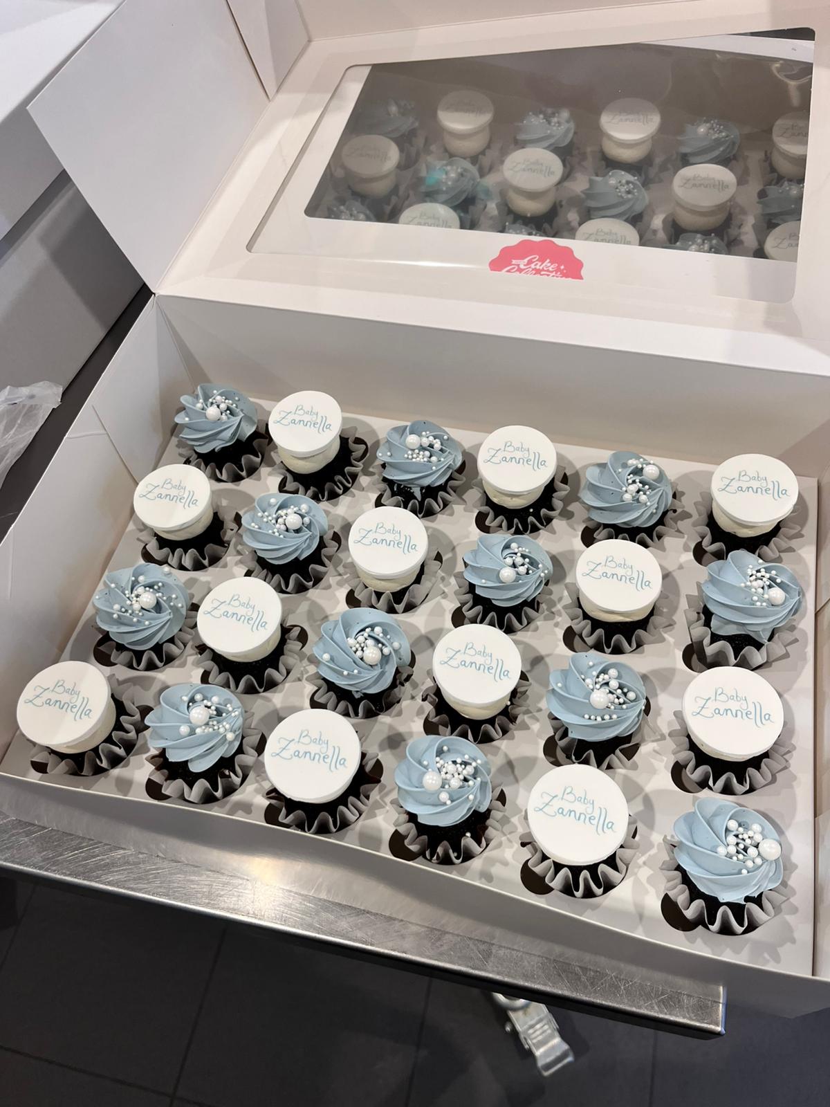 Cupcakes with Discs (Bite-Size) - From $80