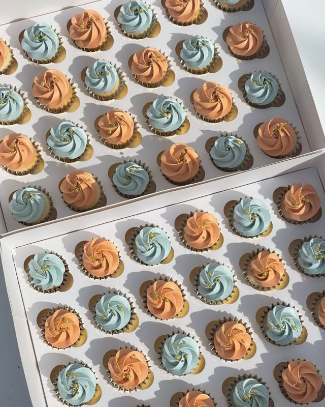 The Minimalist Bite-sized Cupcakes