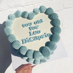 Retro Vintage Custom Cakes Perth Leo Dicaprio