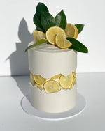 Lemon Fault Line Cake